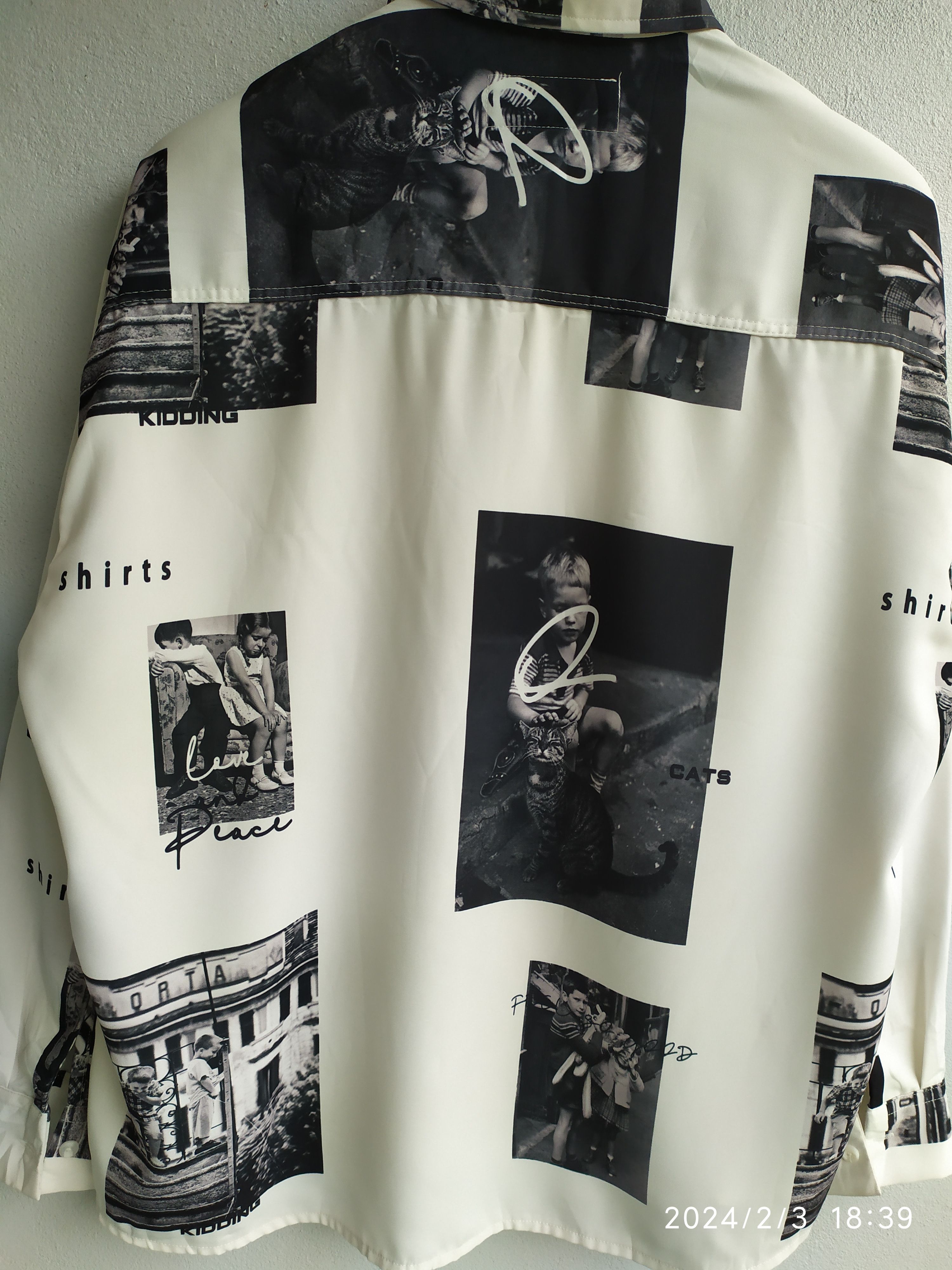 20471120 × Beauty Beast × Japanese Brand ATTENTION 328099 SLEEVE SHIRT Size US L / EU 52-54 / 3 - 4 Thumbnail