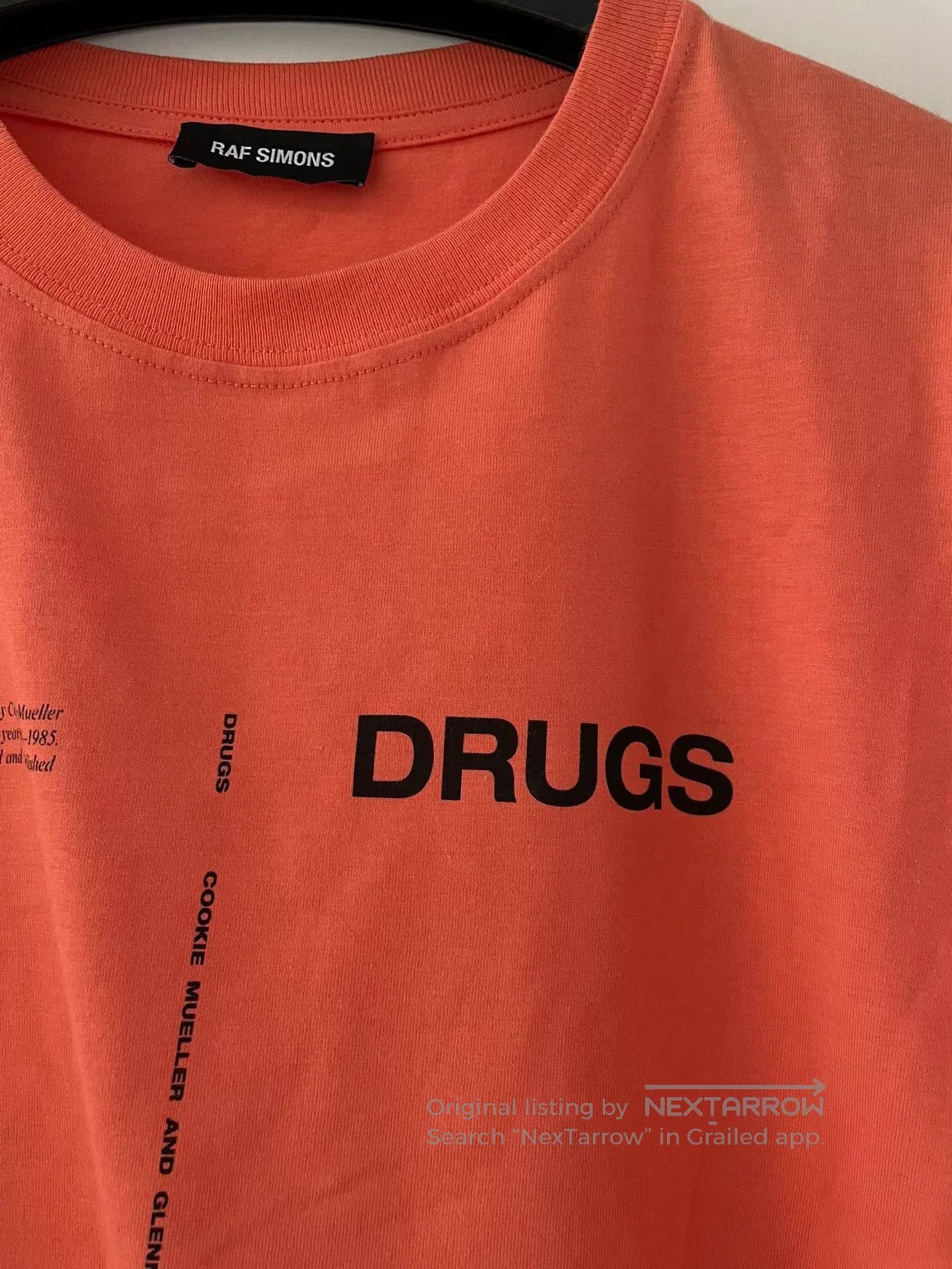Raf Simons Raf Simons Orange Drugs T. Size US S / EU 44-46 / 1 - 4 Thumbnail
