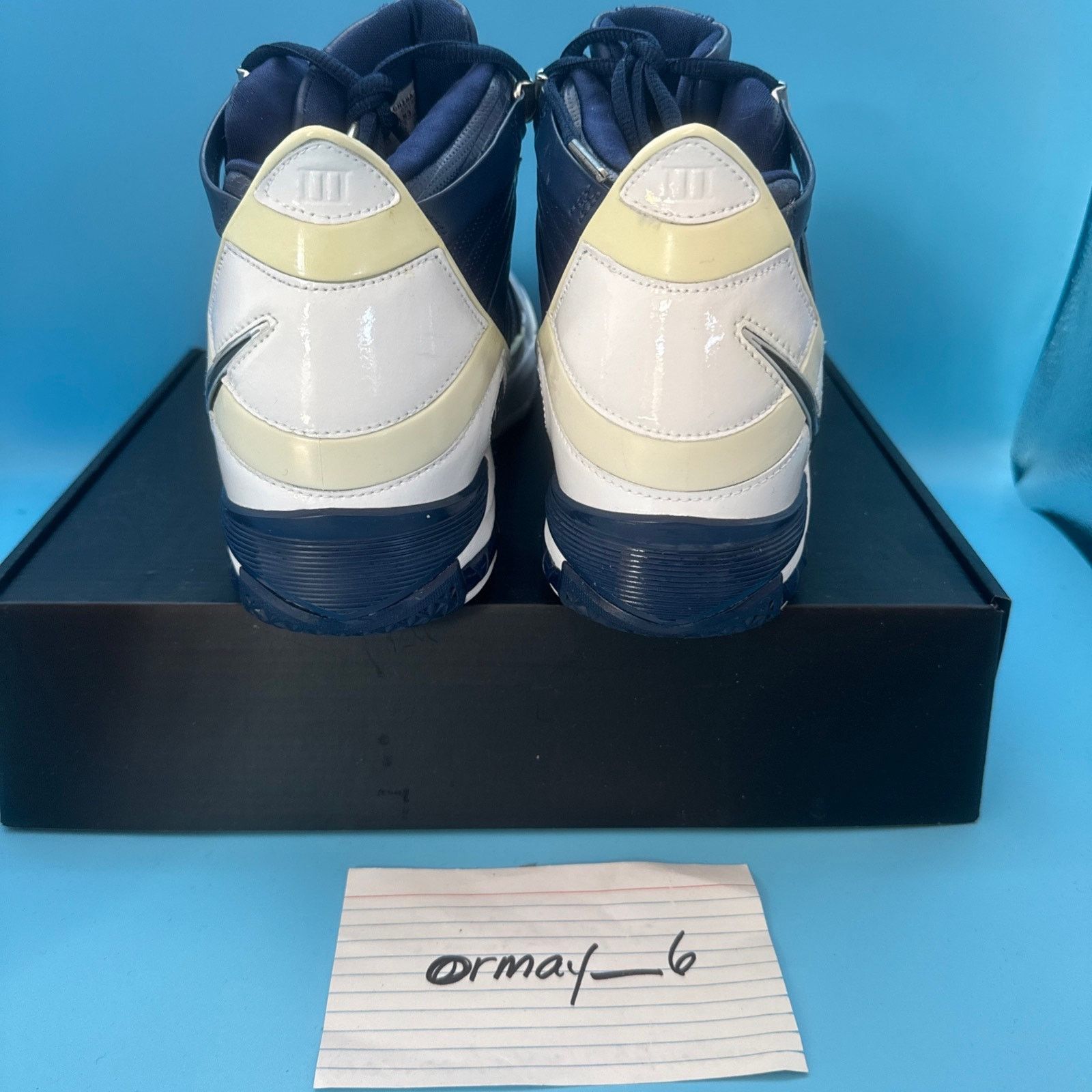 Nike Nike Zoom Lebron III Midnight Navy m8.5 w10 Size US 8.5 / EU 41-42 - 5 Thumbnail