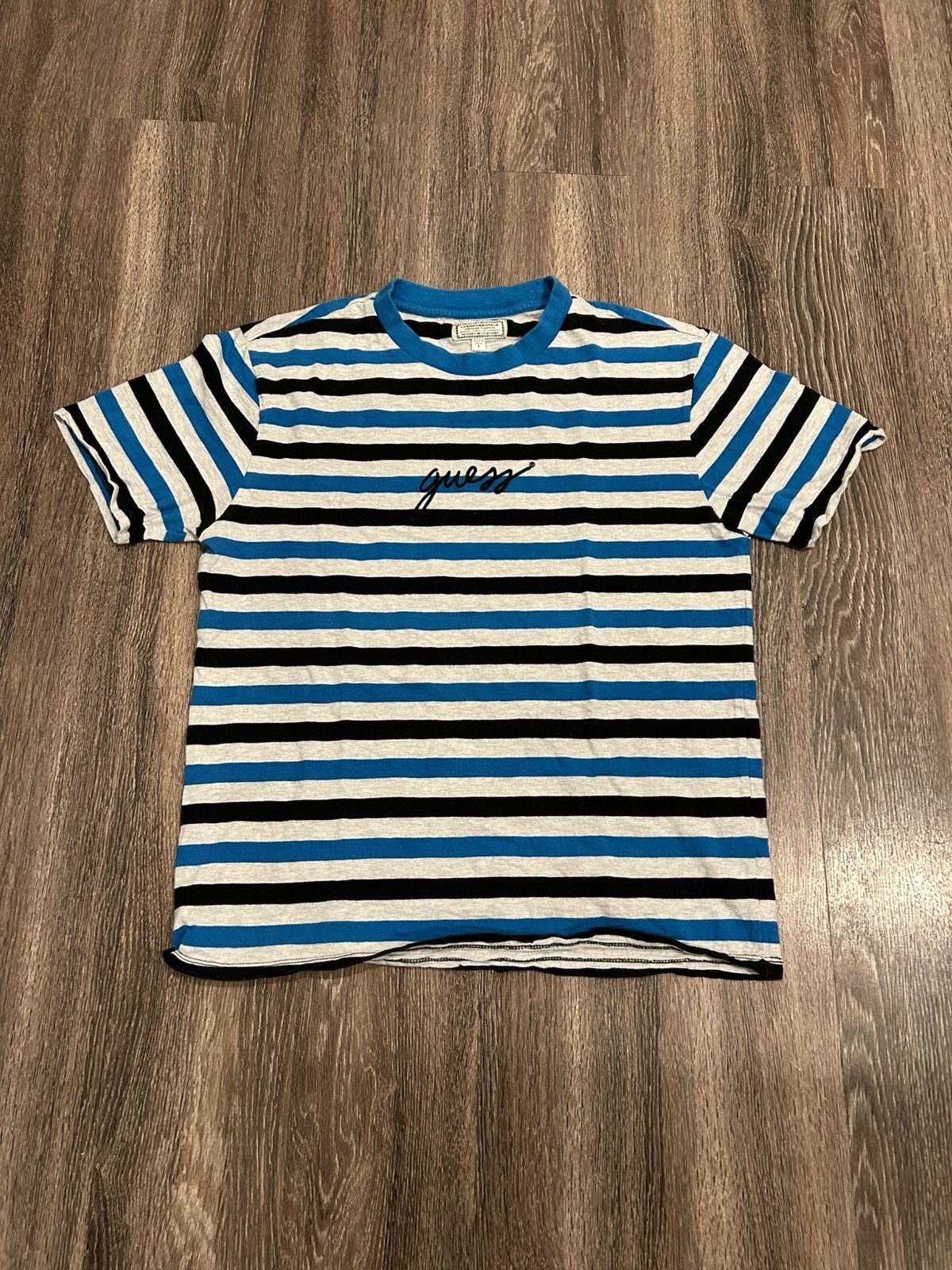 Guess Vintage Guess Striped shirt Size US S / EU 44-46 / 1 - 1 Thumbnail