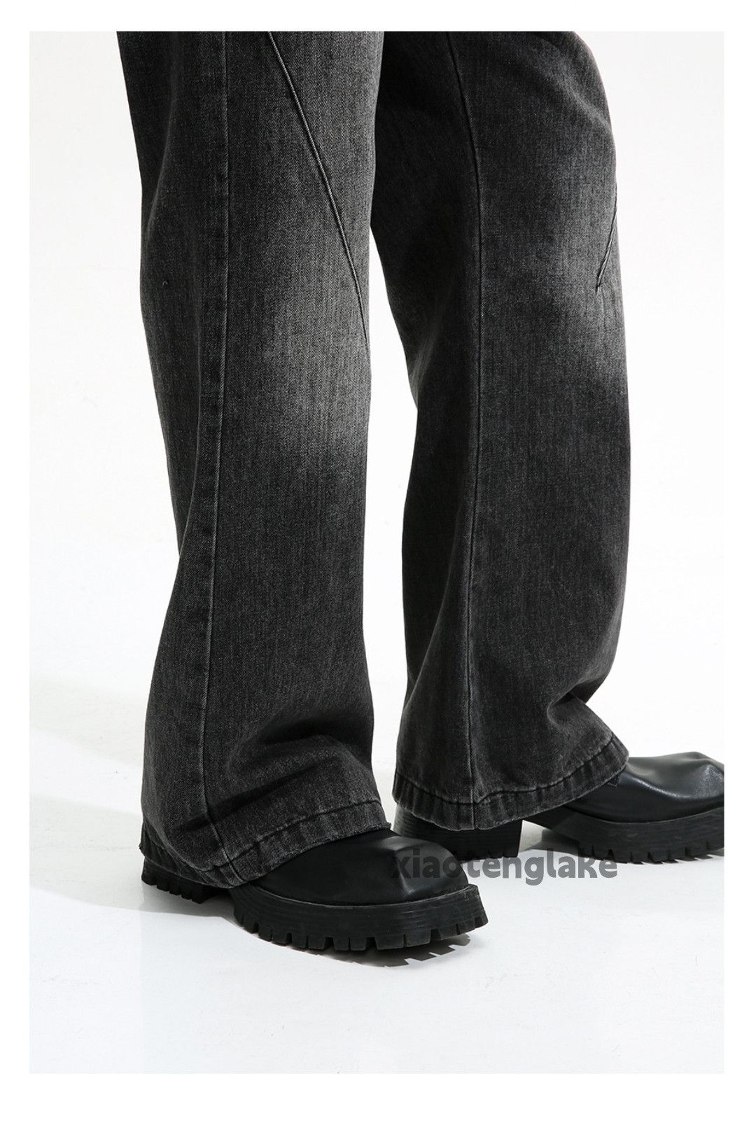 Jean xz vintage washed faded cleanfit yuppie bootcut jeans Size US 28 / EU 44 - 2 Thumbnail