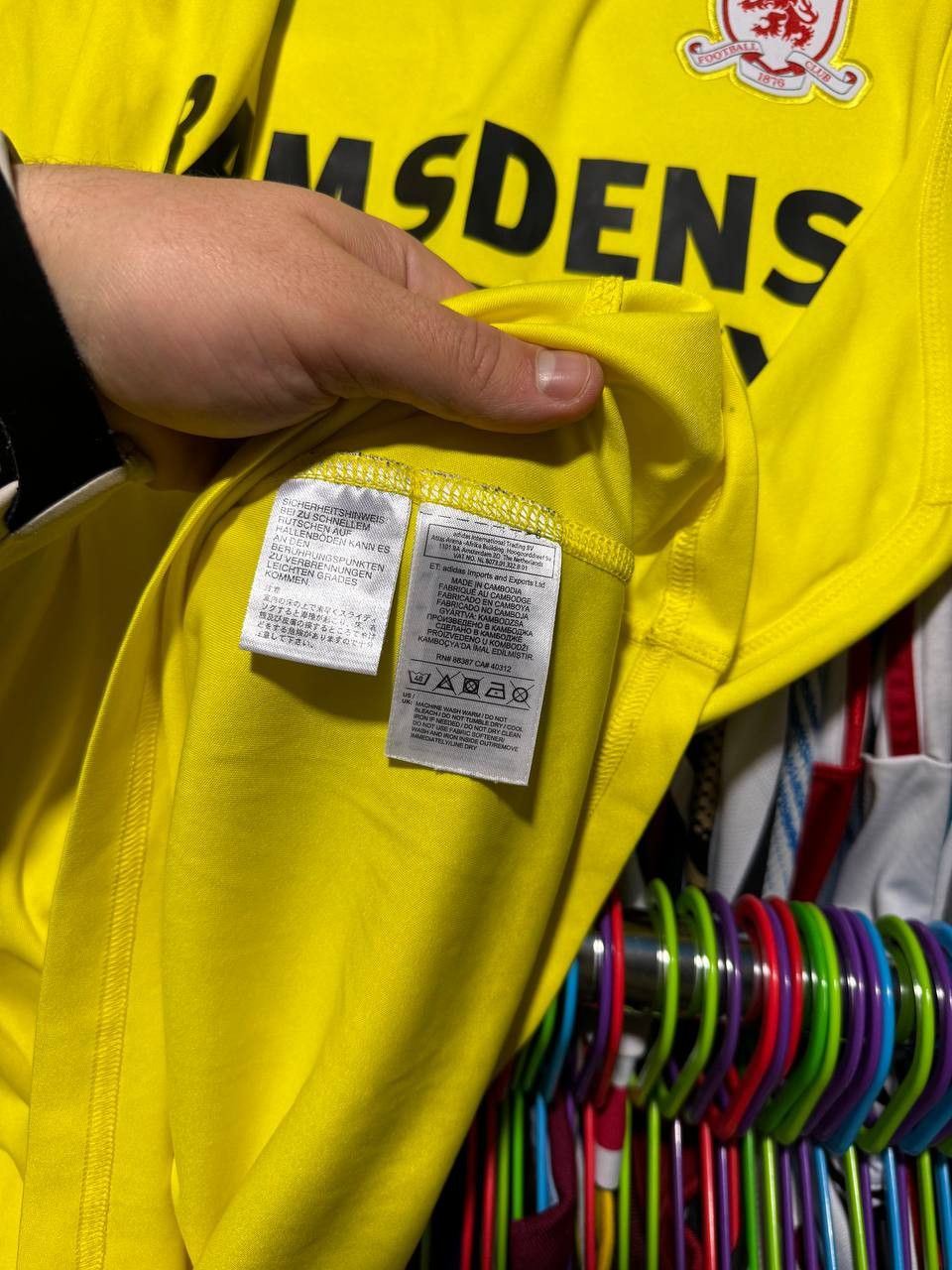Adidas × Vintage Vintage Middlesbrough 2017/18 GK Adidas Soccer Jersey Size US L / EU 52-54 / 3 - 15 Thumbnail
