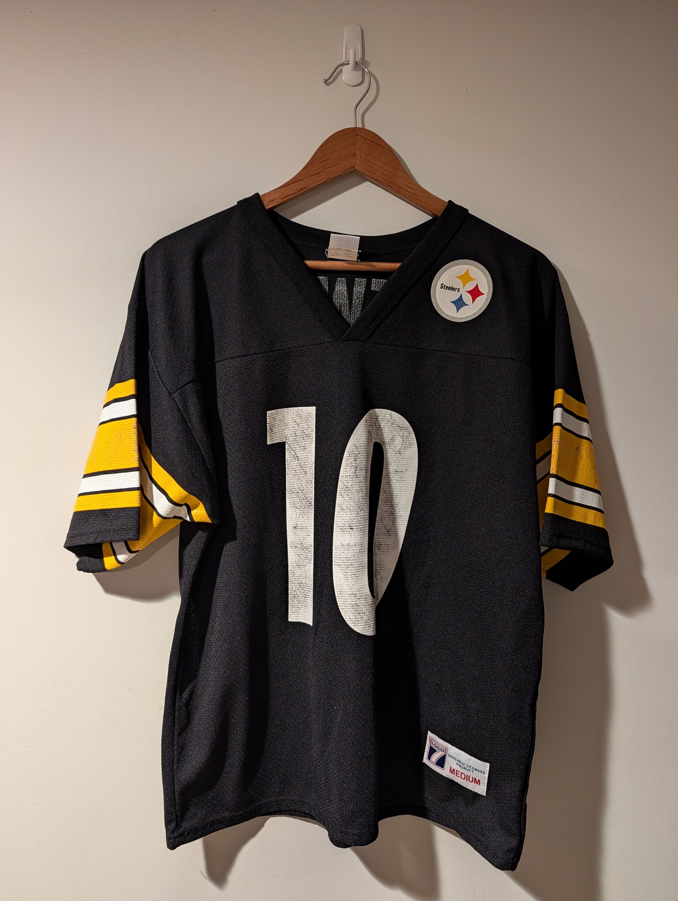 Logo 7 Vintage 90s Kordell Stewart Pittsburgh Steelers Jersey Size US M / EU 48-50 / 2 - 6 Thumbnail