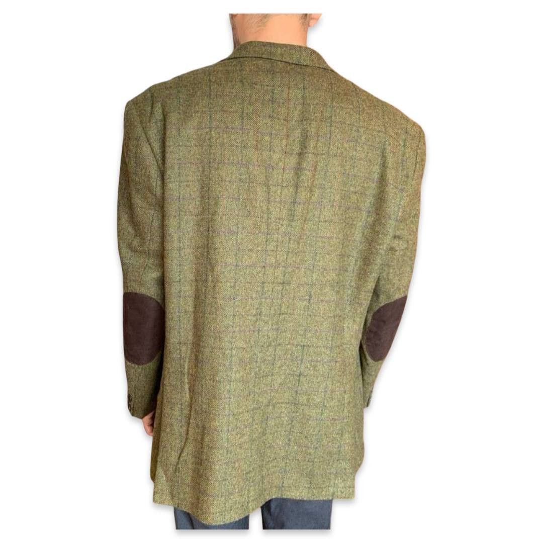 Vintage Blazer tweed elbow patches blazer #1217 Size US L / EU 52-54 / 3 - 4 Thumbnail