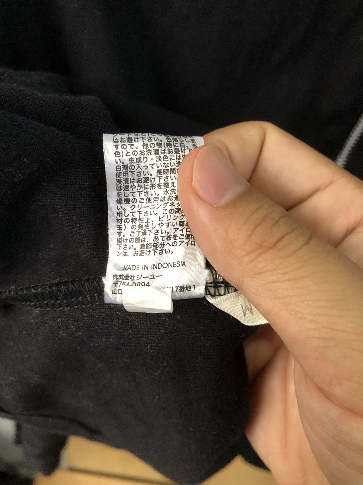GU GU Japan Cropped Mock Neck Zip Sweatshirt Black Size M / US 6-8 / IT 42-44 - 6 Thumbnail
