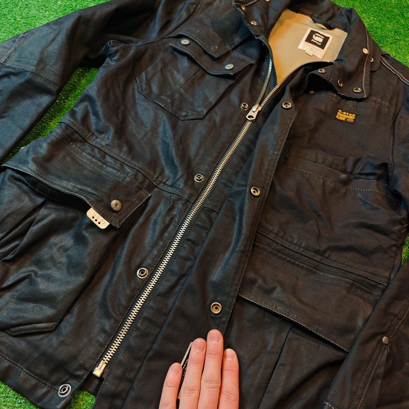 G-Star G-star denim jacket mens Large thompson outdoors utility Size US L / EU 52-54 / 3 - 3 Thumbnail