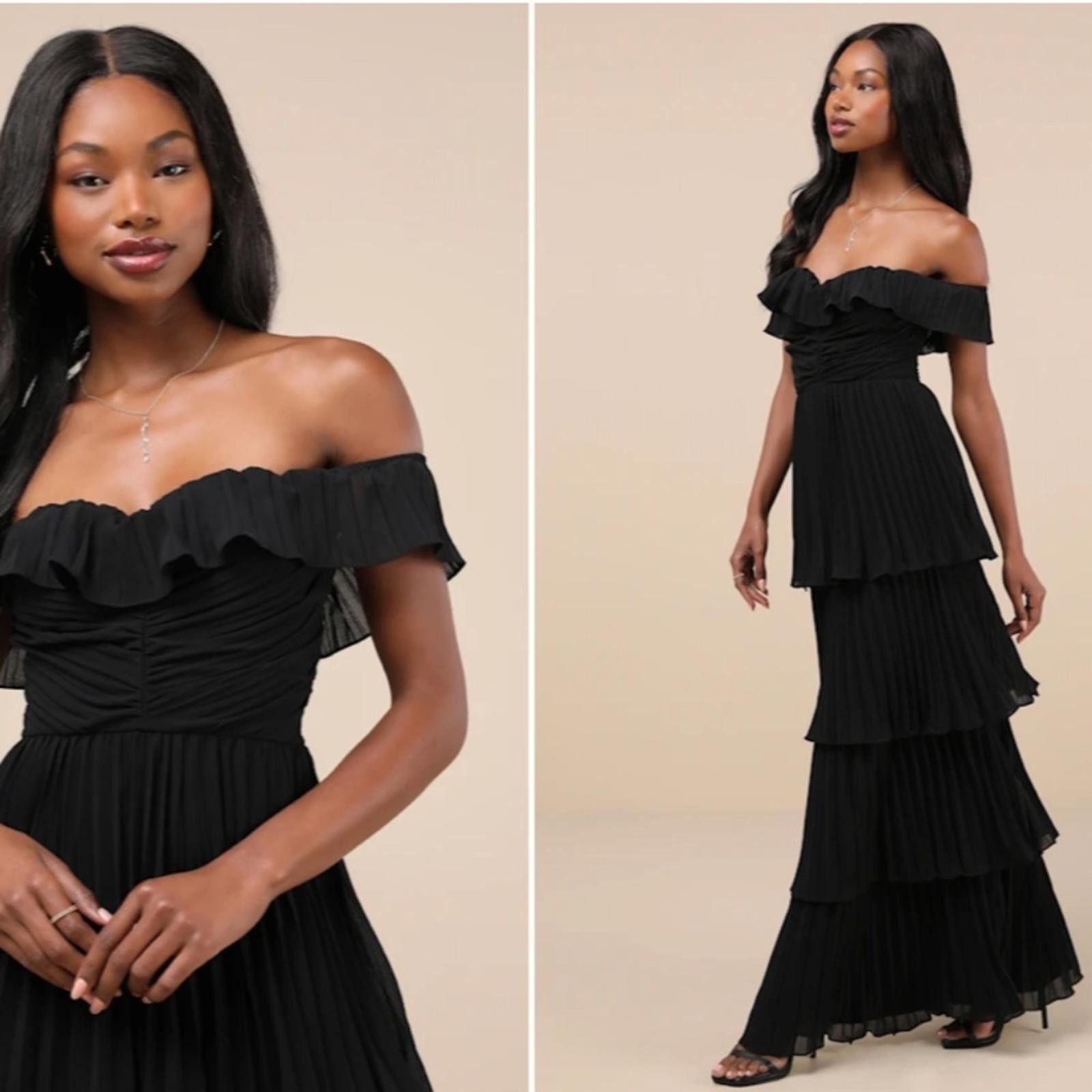 Lulus LULUS Sexy Prom Wedding Bridesmaid Flowy Elegant Maxi Size S / US 4 / IT 40 - 1 Thumbnail