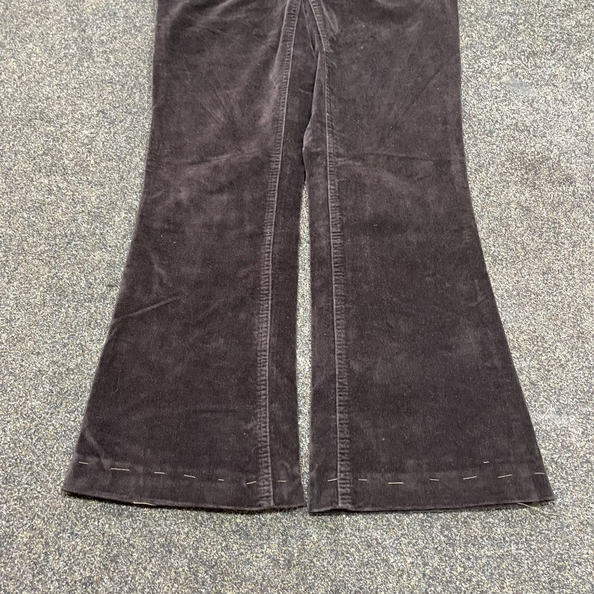 Vintage Vintage Y2K Flared Corduroy Pants Grunge 90s Archive Boxy Size 32" / US 10 / IT 46 - 5 Thumbnail