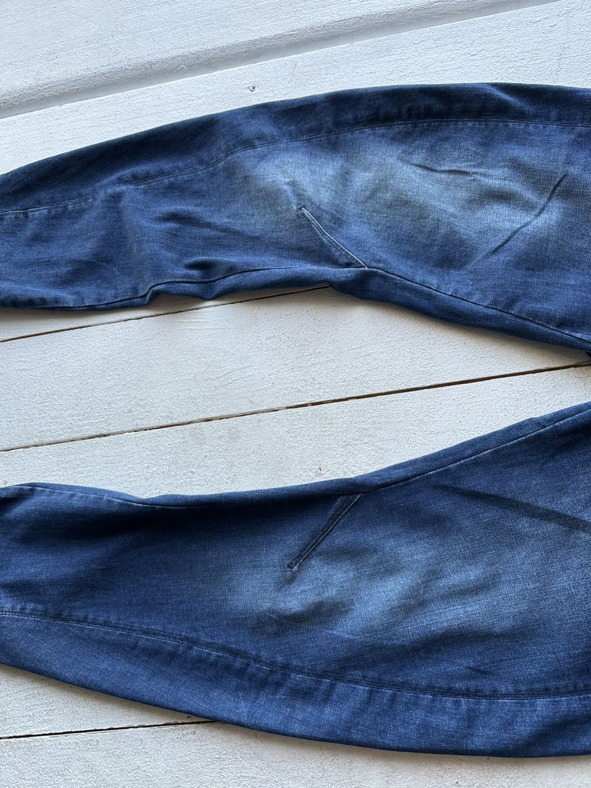 G-Star 🚨PUNK G STAR OPIUM 96 BLUE MENS JEANS Y2k BIKER Size US 28 / EU 44 - 7 Thumbnail