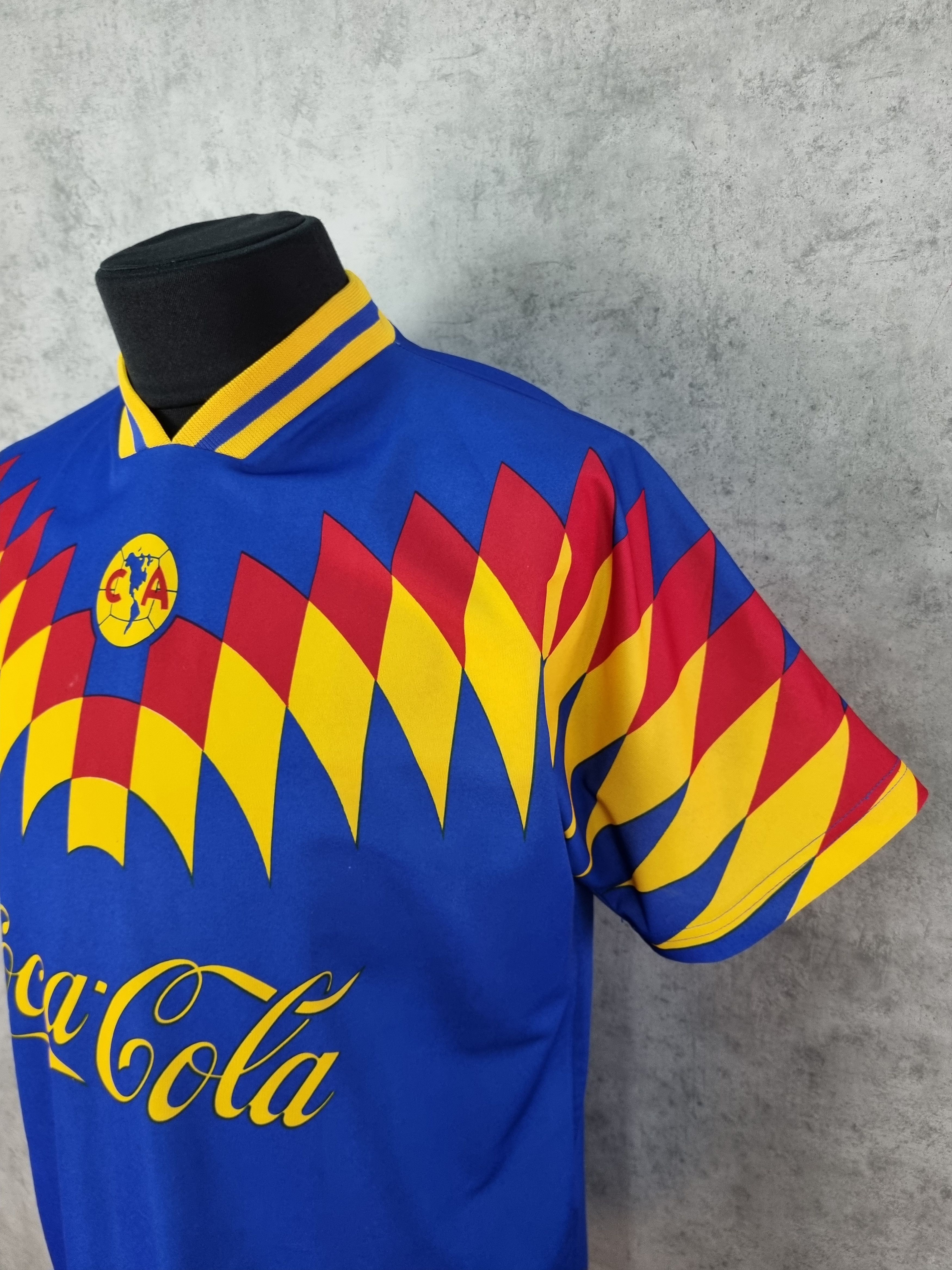 Adidas × Vintage 90s Adidas CA Soccer Jersey Coca Cola Vintage Tee Shirt Size US L / EU 52-54 / 3 - 5 Thumbnail