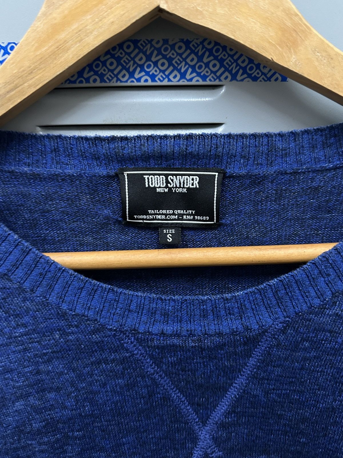 Todd Snyder Todd Synder Single Pocket 100% Hemp Knitted L/S Size US M / EU 48-50 / 2 - 3 Thumbnail