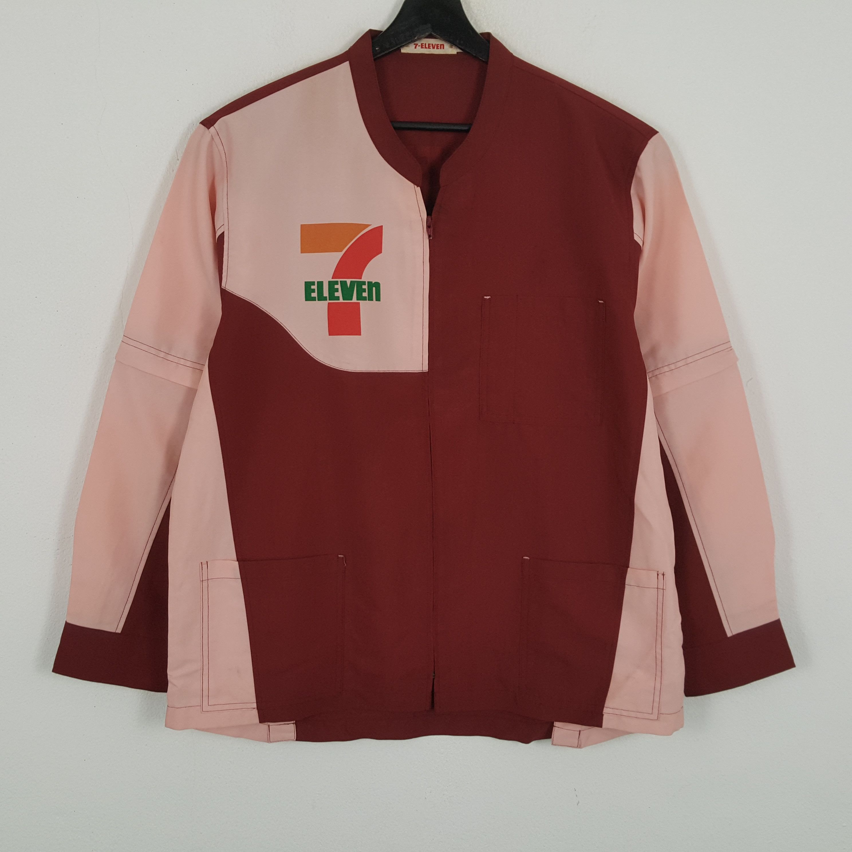 Japanese Brand × Vintage 7 ELEVEn Japanese Workers Working Jacket Size US L / EU 52-54 / 3 - 3 Thumbnail