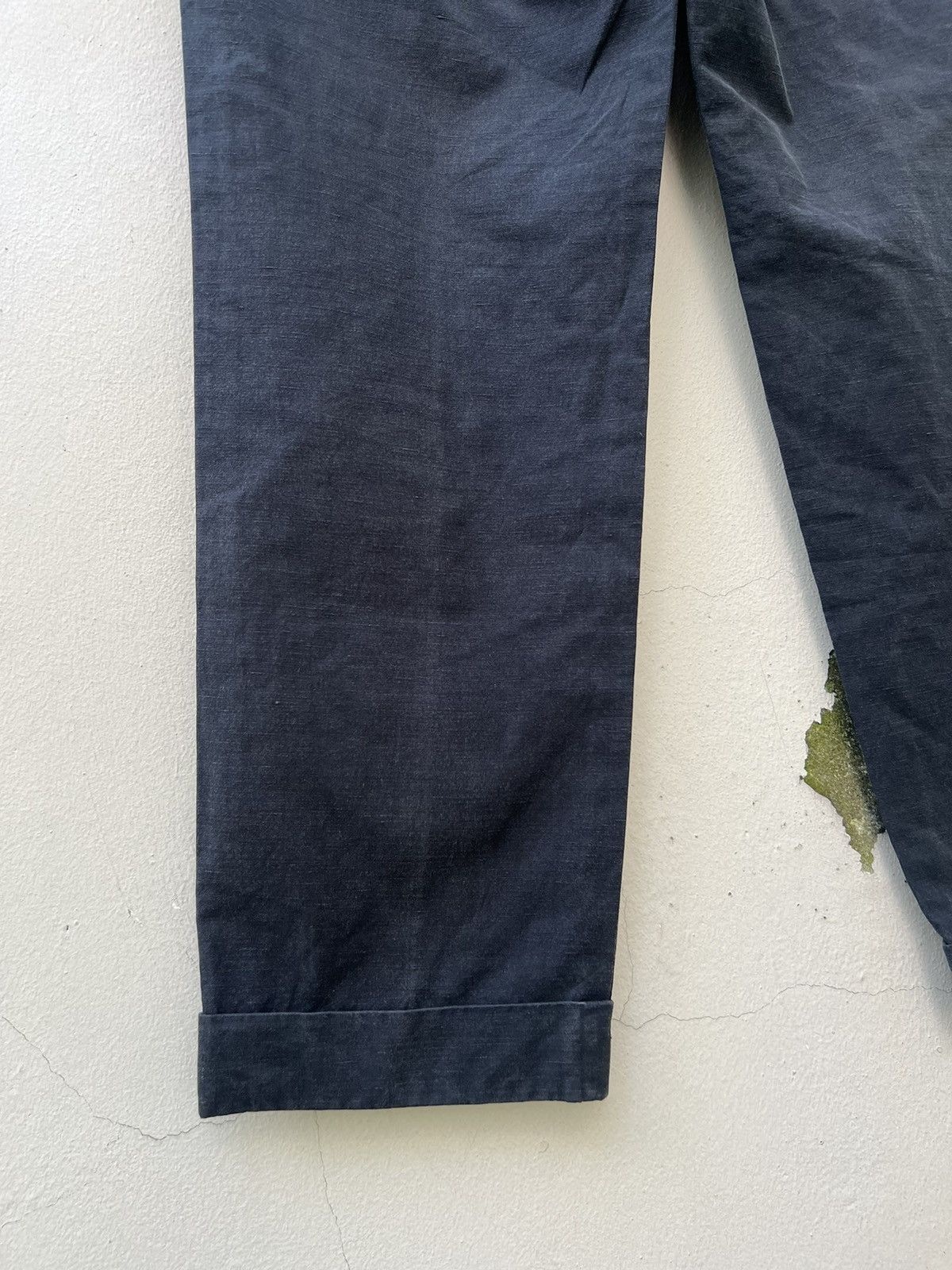 Margaret Howell Vintage Margaret Howell Faded Black Cropped Chinos Pant Size US 30 / EU 46 - 15 Thumbnail