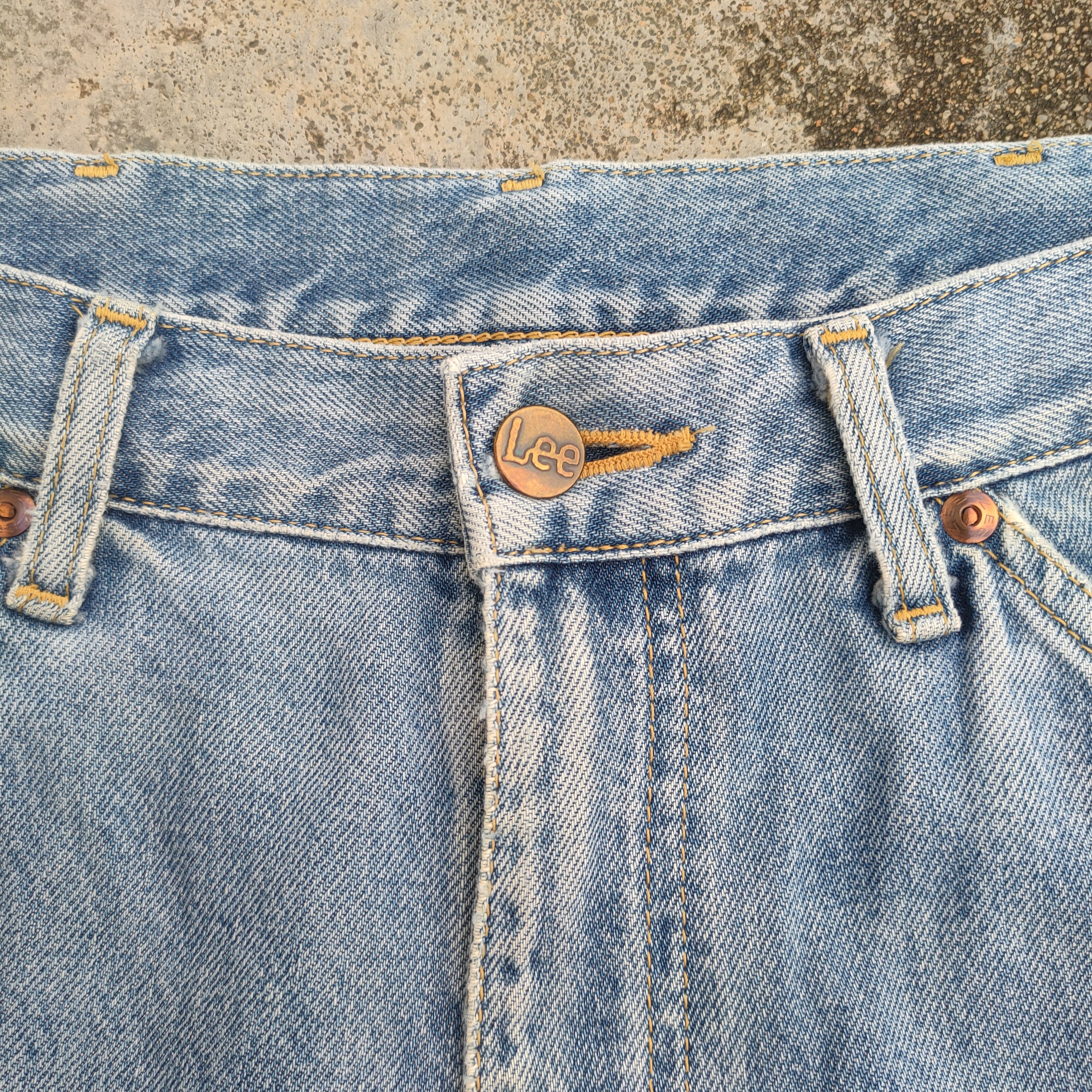 Lee VINTAGE LEE FADED DENIM JEANS PANTS Size US 33 - 4 Thumbnail