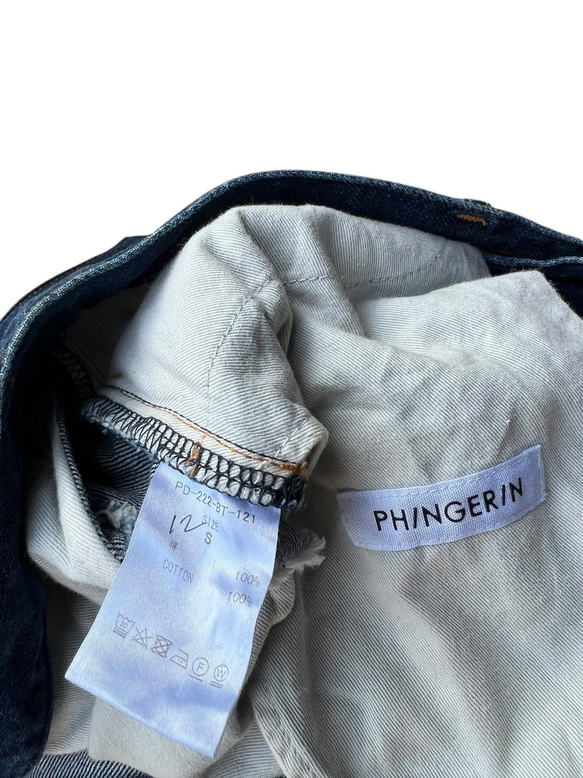 PHINGERIN Phingerin Japan Unique Back Pocket Denim Jeans Size US 30 / EU 46 - 24 Thumbnail