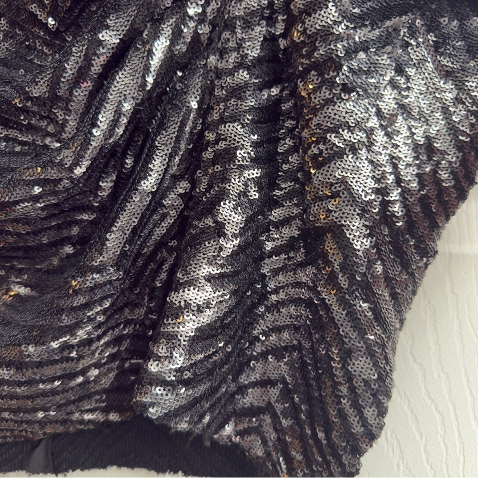 Iro BNWT IRO Shimmering Black/SilverMini Saria Skirt size 40 Size 27" / US 4 / IT 40 - 10 Thumbnail