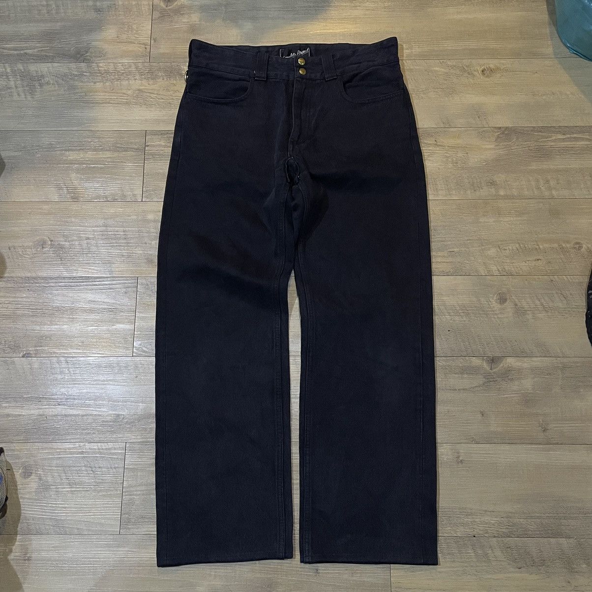 Vintage Langlitz leathers selvedge Kevlar denim Size US 33 - 1 Thumbnail
