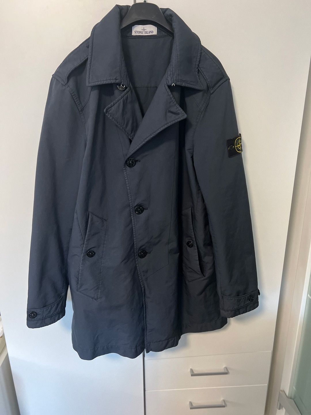 Stone Island Stone Island David TC Coat Navy Blue size XL Size US XL / EU 56 / 4 - 1 Thumbnail
