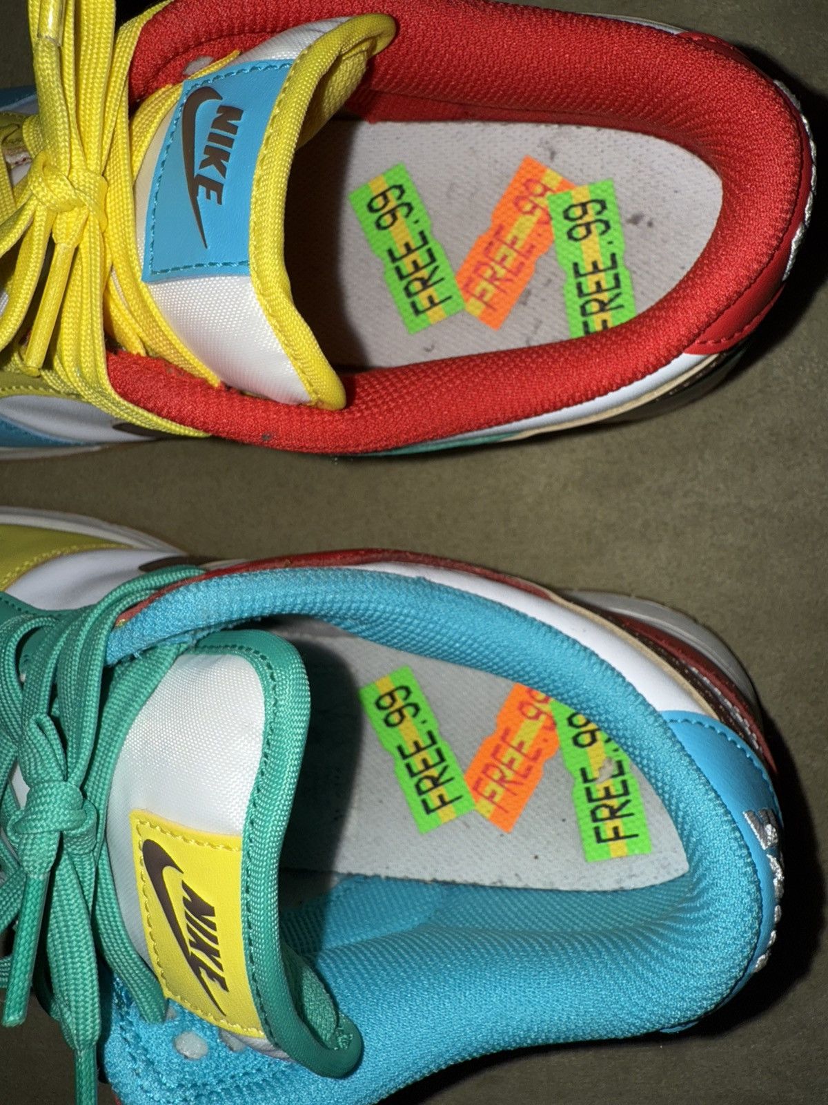 Nike Nike Dunk SE Low “Free .99” White, VNDS! All-OG! size 8 MINT Size US 8 / EU 41 - 12 Thumbnail