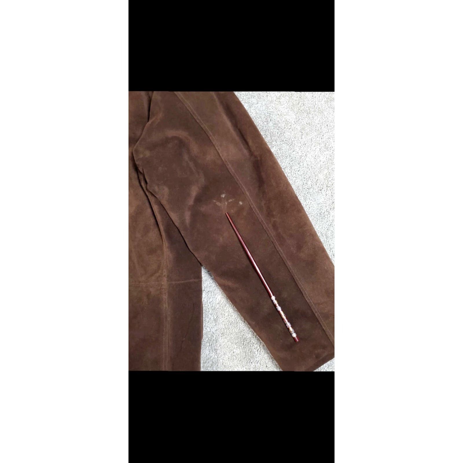 Ralph Lauren VINTAGE Polo Ralph Lauren Leather Jacket Bomber L - Brown - Large - Full Zip - Lined - Cotton Lining - Men Size US L / EU 52-54 / 3 - 6 Thumbnail