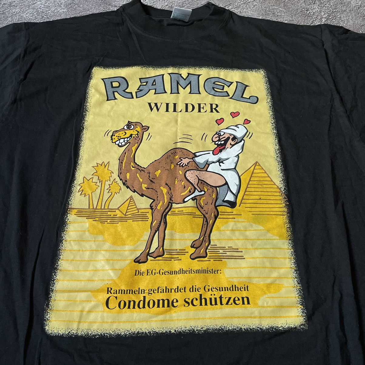 Vintage Vintage Y2K Ramen Graphic Tee Sun Faded Streetwear Boxy XL Size US XL / EU 56 / 4 - 2 Thumbnail