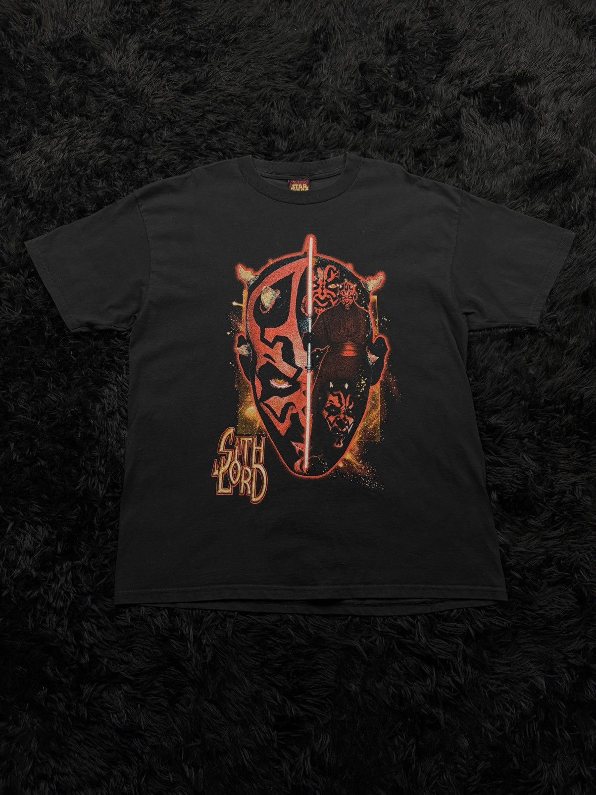Star Wars Vintage 1999 Star Wars Episode 1 Darth Maul T Shirt Size US XL / EU 56 / 4 - 1 Thumbnail