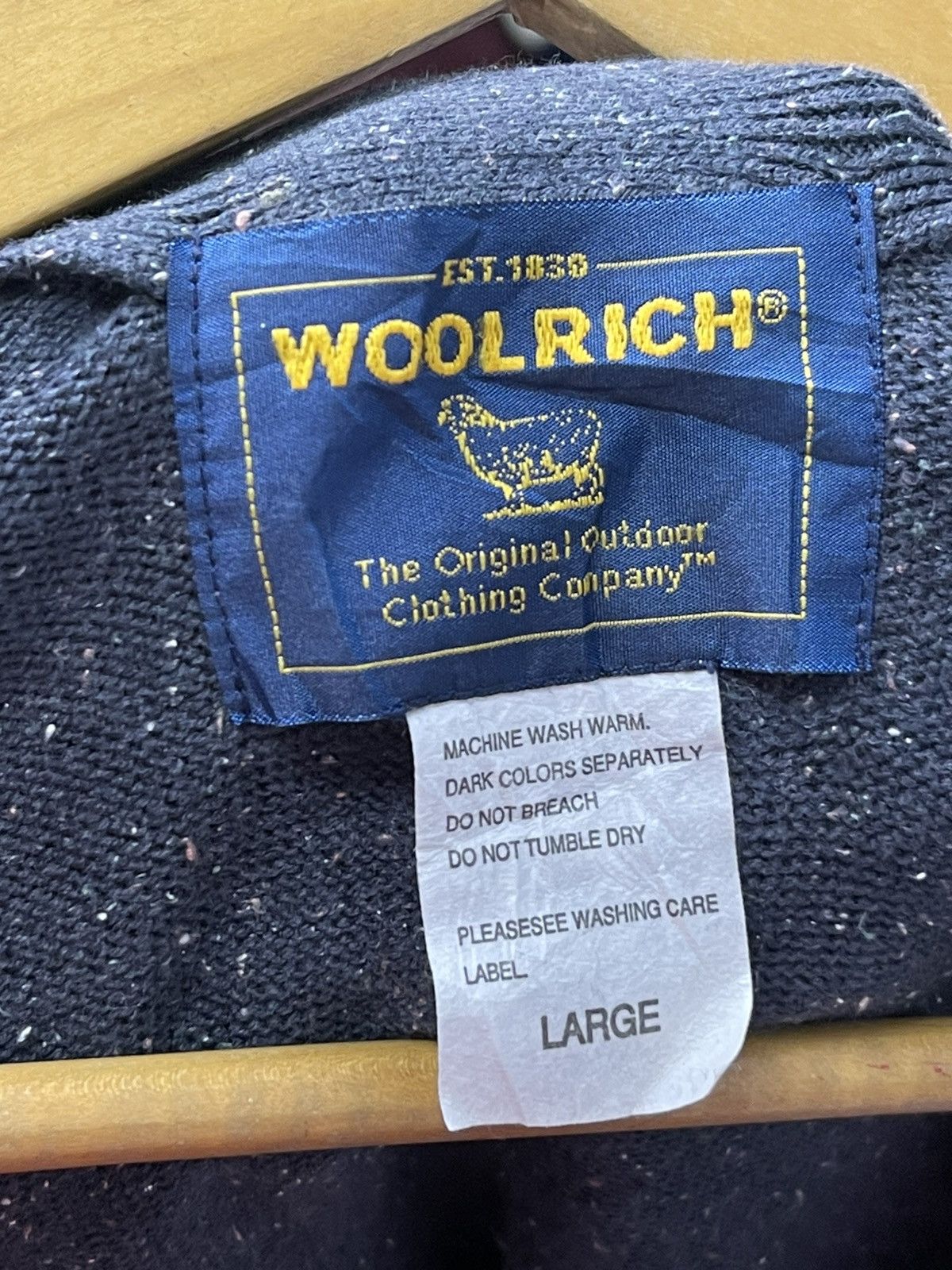 Woolrich Woolen Mills Woolrich Cardigan Size US L / EU 52-54 / 3 - 11 Thumbnail