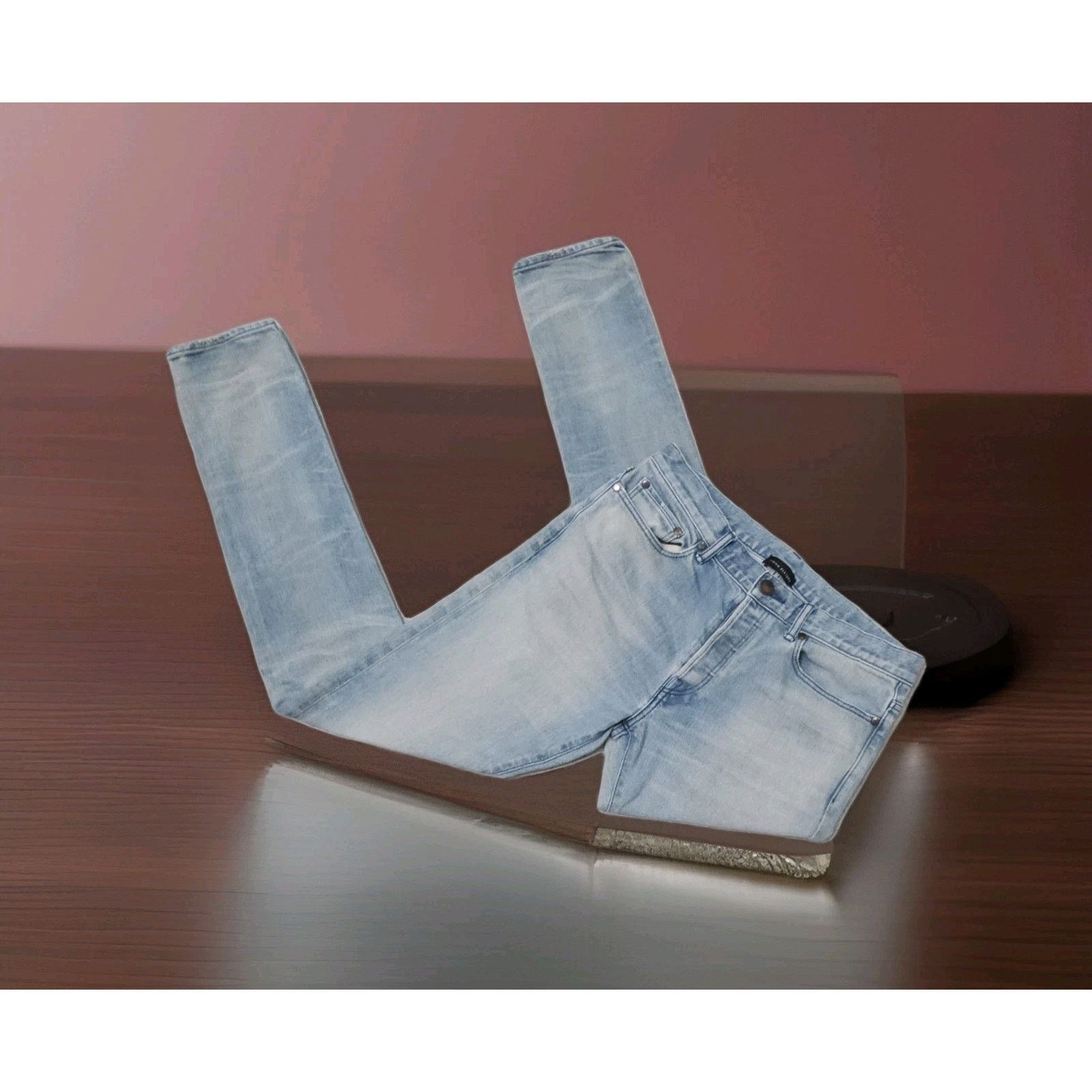 John Elliott John Elliott Button Fly Cast 2 Denim Made Japan Distressed Size US 32 / EU 48 - 4 Thumbnail