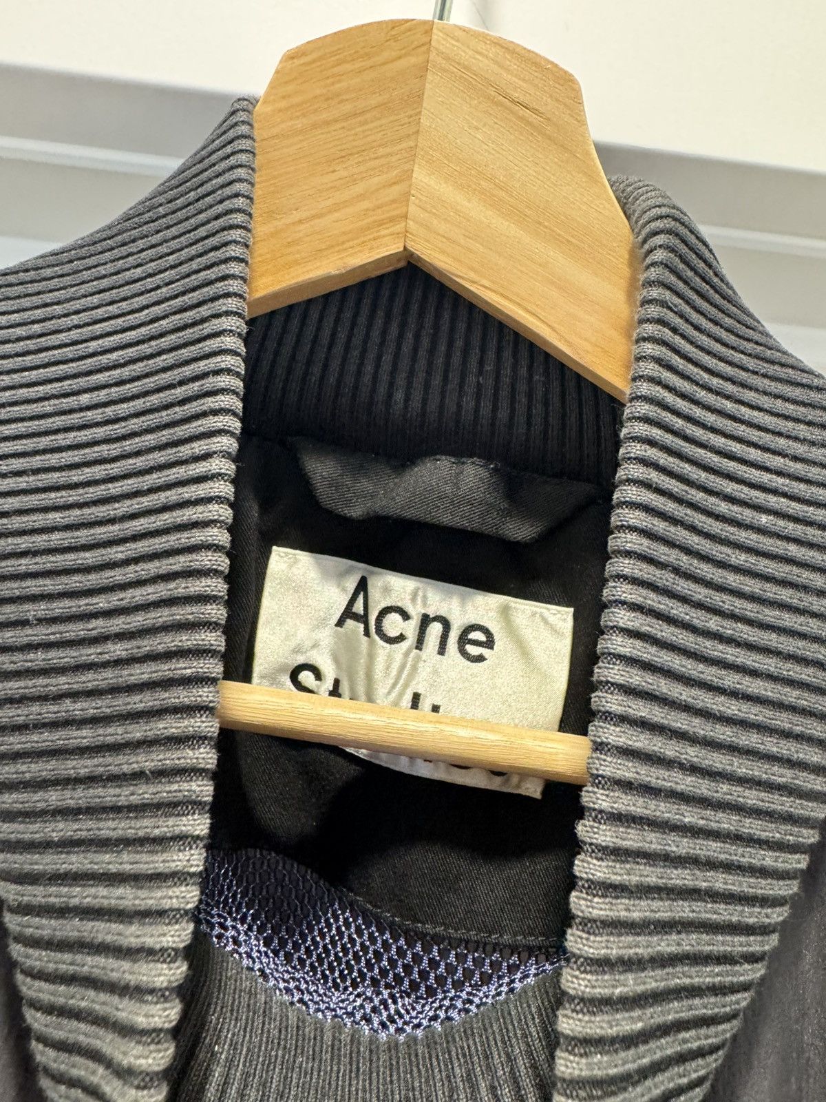 Acne Studios Acne Studious Nylon High Neck Sweater Size US M / EU 48-50 / 2 - 8 Thumbnail