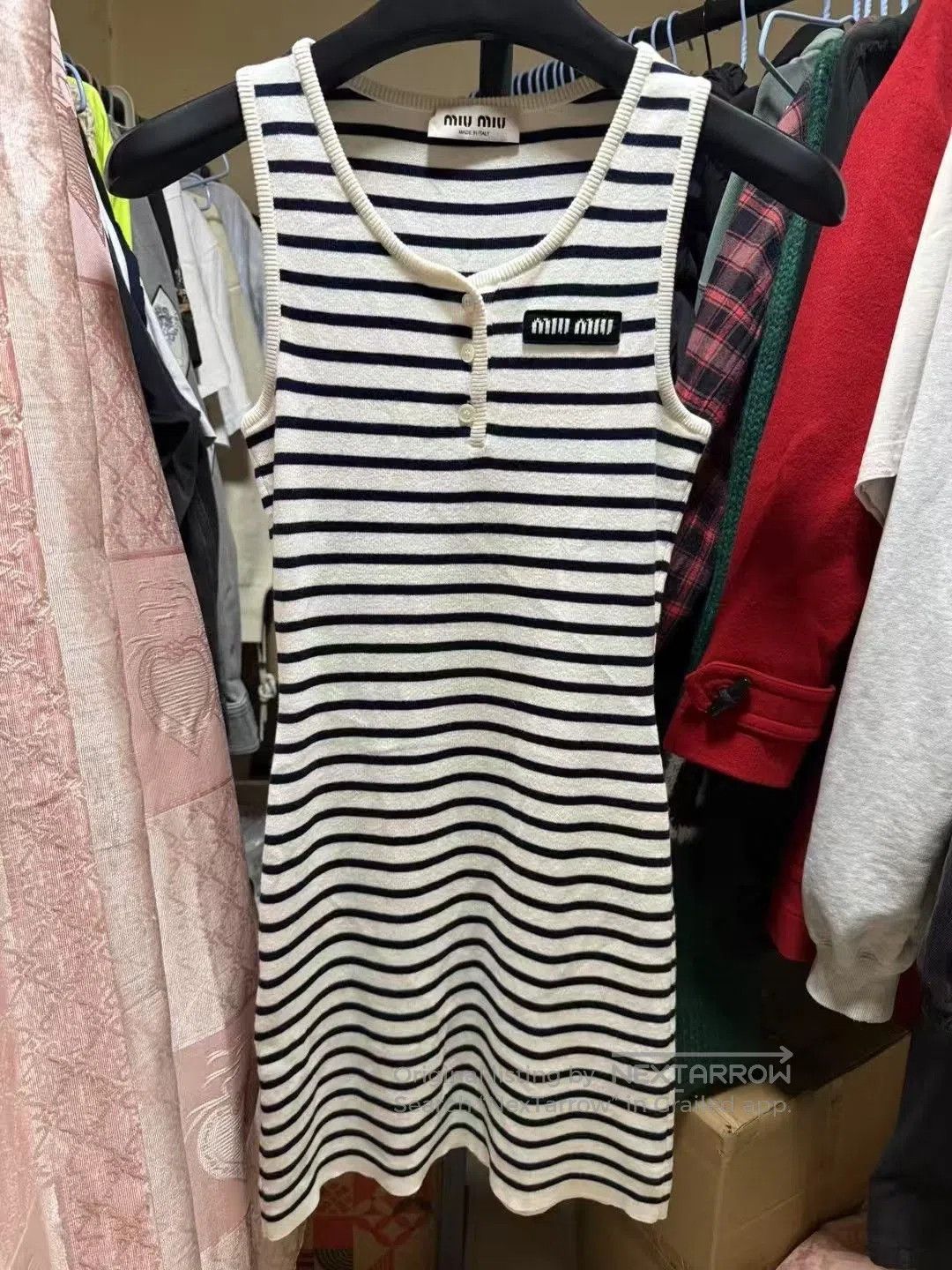 Miu Miu MiuMiu Long Dress. Size XS / US 0-2 / IT 36-38 - 1 Thumbnail