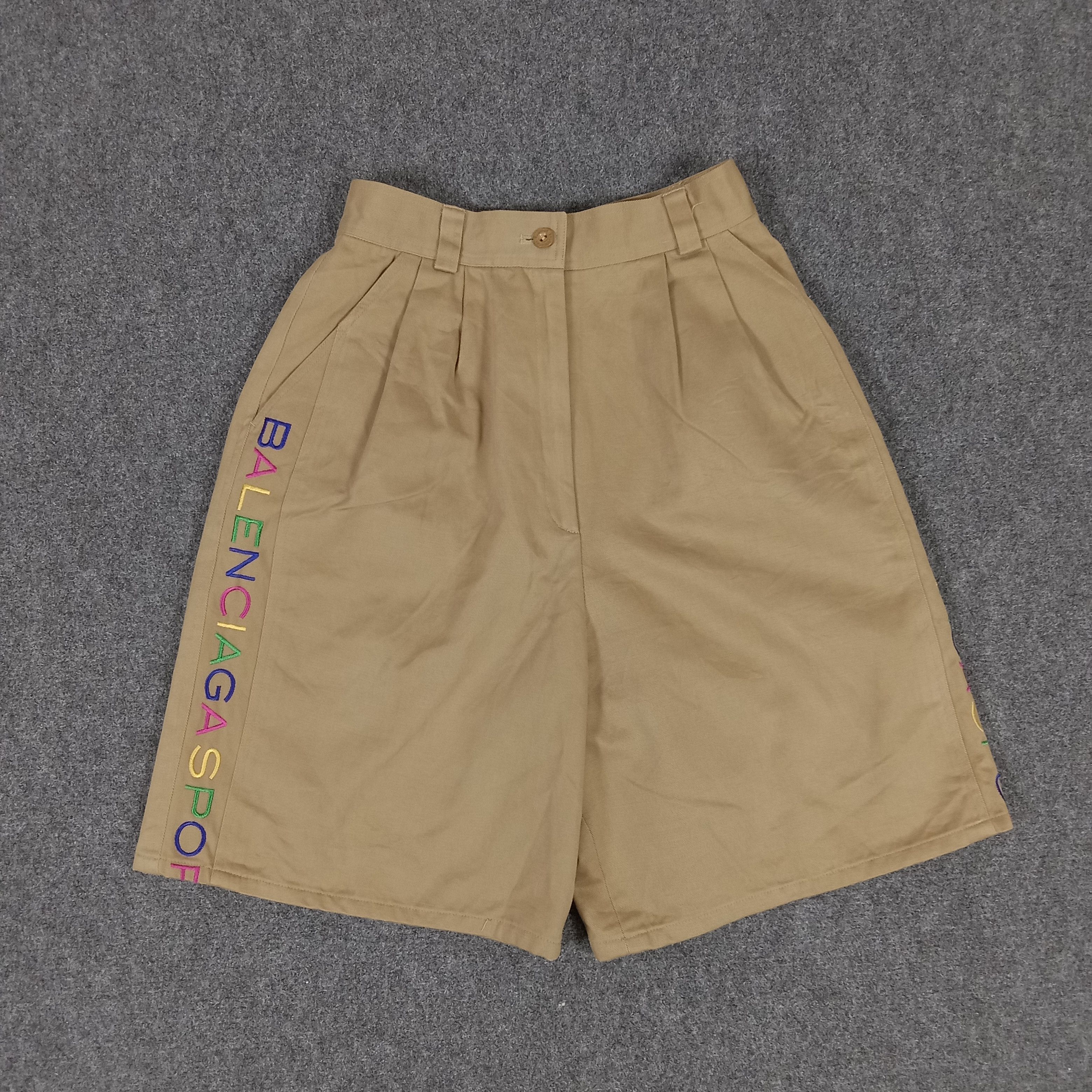 Balenciaga Sports Italian Brand Baggy Shorts Pants
