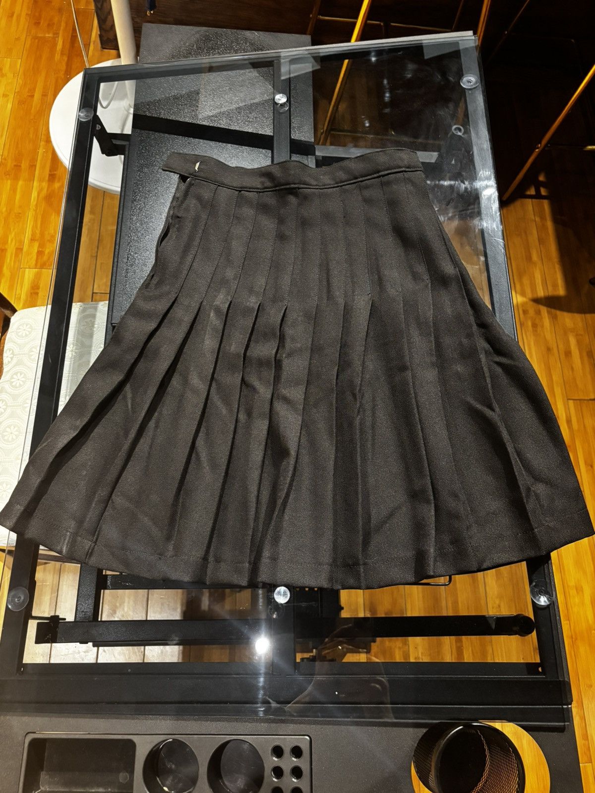 Other Black pleated Skirt0345 Size 25" / US 0 / IT 36 - 10 Thumbnail