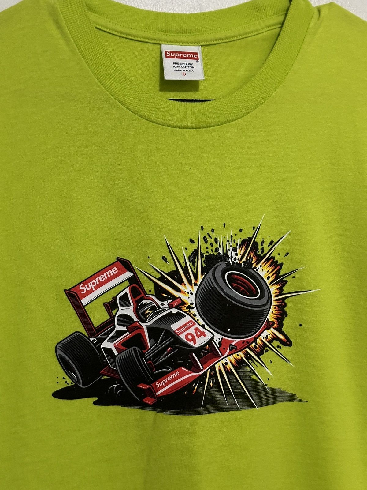 Supreme Supreme Crash Tee Size US S / EU 44-46 / 1 - 2 Thumbnail