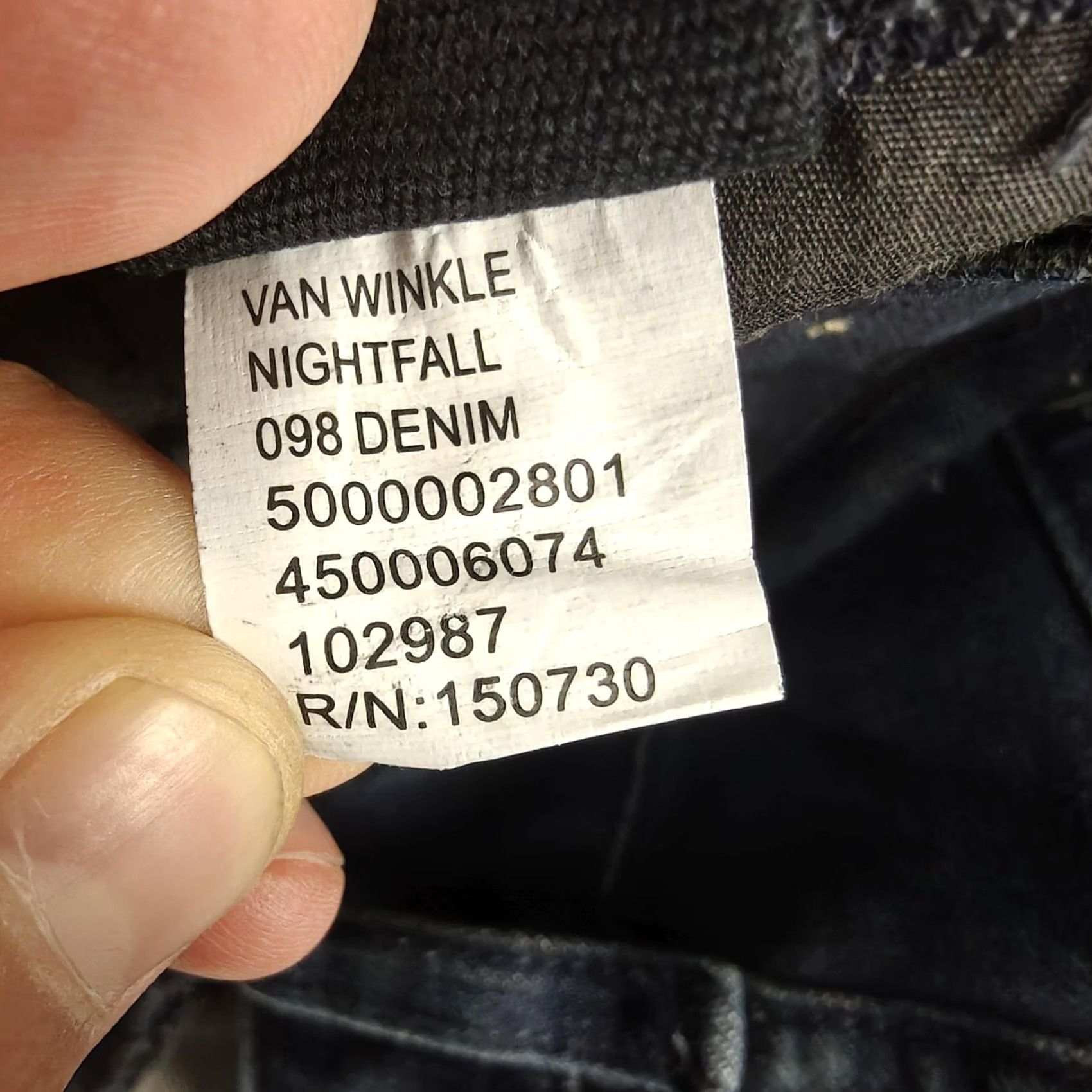 Ksubi Ksubi Jeans Slim 29x32 Denim Blue Dark Wash Van Winkle Nightfall Stretch Pants Men Size US 29 - 3 Thumbnail