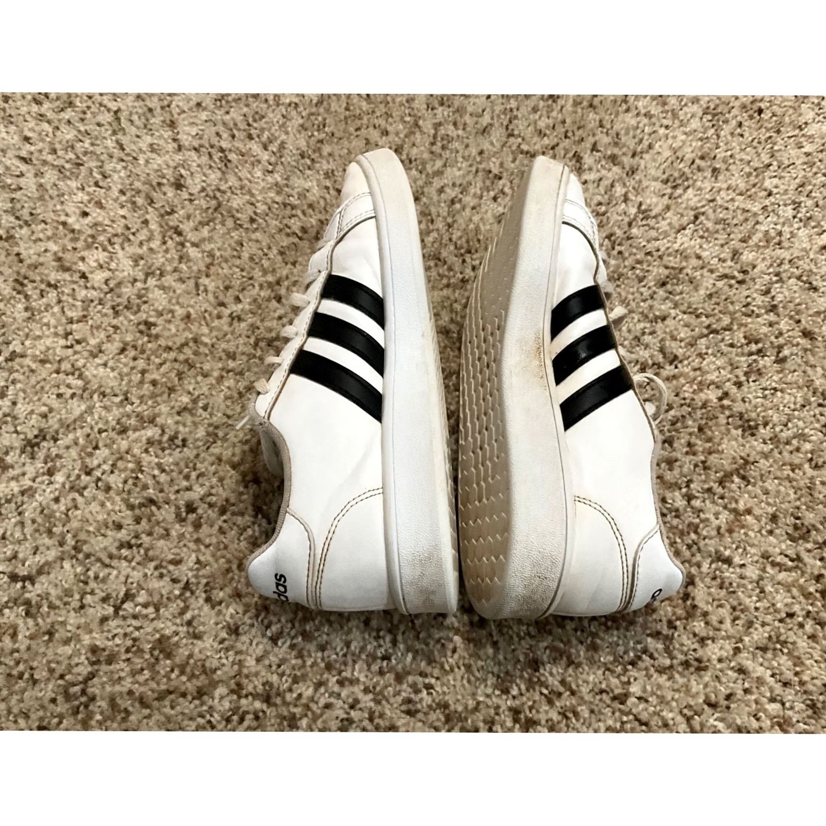 Adidas ADIDAS Cloudfoam Advantage Sneaker Women's Low Top Lace Up Black Size 5 Size US 5 / IT 35 - 7 Thumbnail