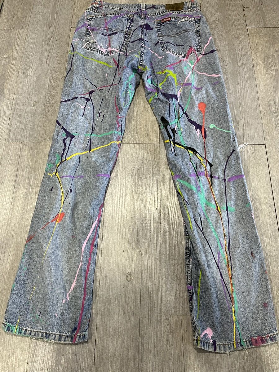 Polo Ralph Lauren Rare Distressed Denim POLO vintage Size US 34 / EU 50 - 3 Thumbnail
