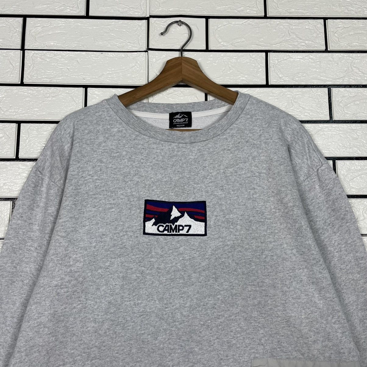 Japanese Brand Camp 7 Crewneck Sweatshirt Size US M / EU 48-50 / 2 - 2 Thumbnail