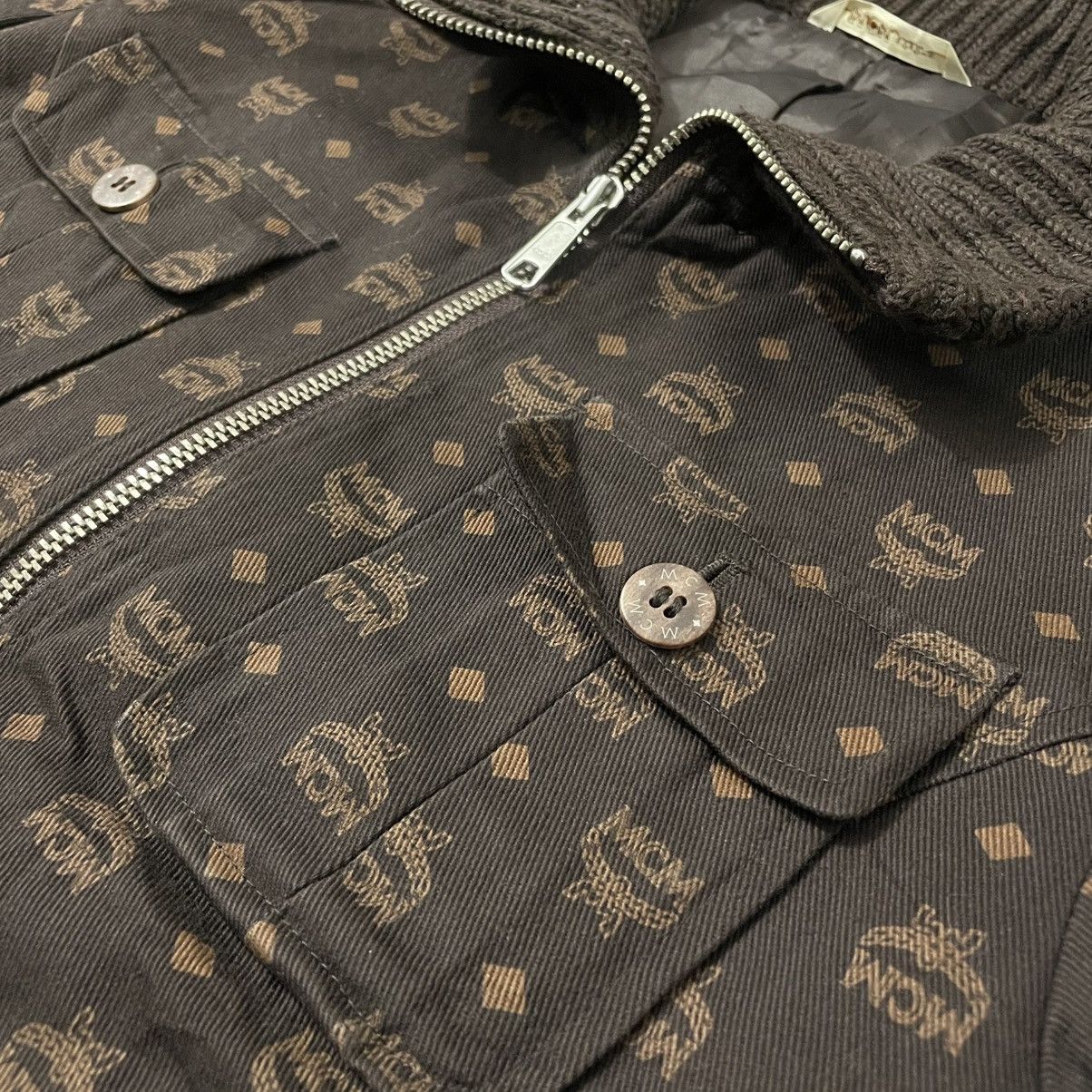 MCM Vinatge MCM Monogram Bomber Jacket Size US M / EU 48-50 / 2 - 5 Thumbnail