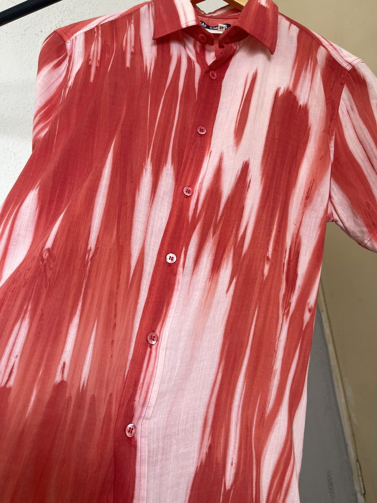 Raf Simons SS 1998 Raf Simons Black Palms Button Shirts Size US M / EU 48-50 / 2 - 3 Thumbnail