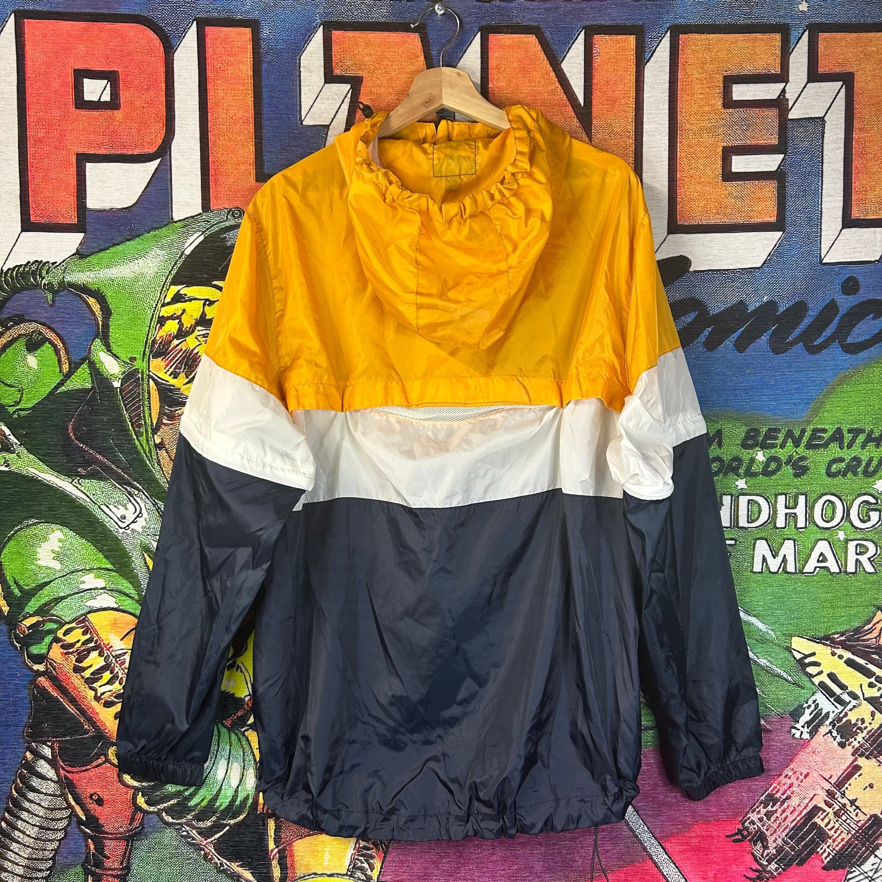 Southpole Southpole Yellow Windbreaker Size Large Size US L / EU 52-54 / 3 - 2 Thumbnail