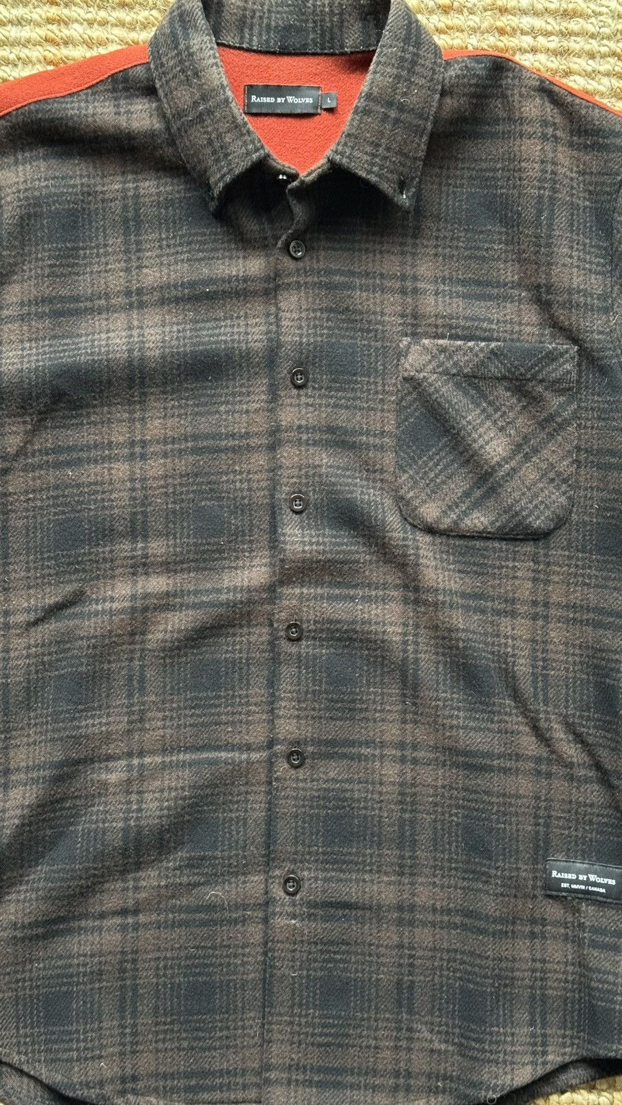 Raised By Wolves Raised By Wolves Flannel Button-Up Size US L / EU 52-54 / 3 - 3 Thumbnail