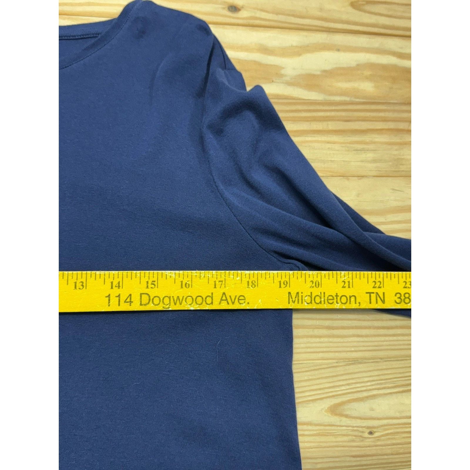 Chicos Chico's Navy Blue Pullover Sweater Women’s Size 2 L Size L / US 10 / IT 46 - 4 Thumbnail