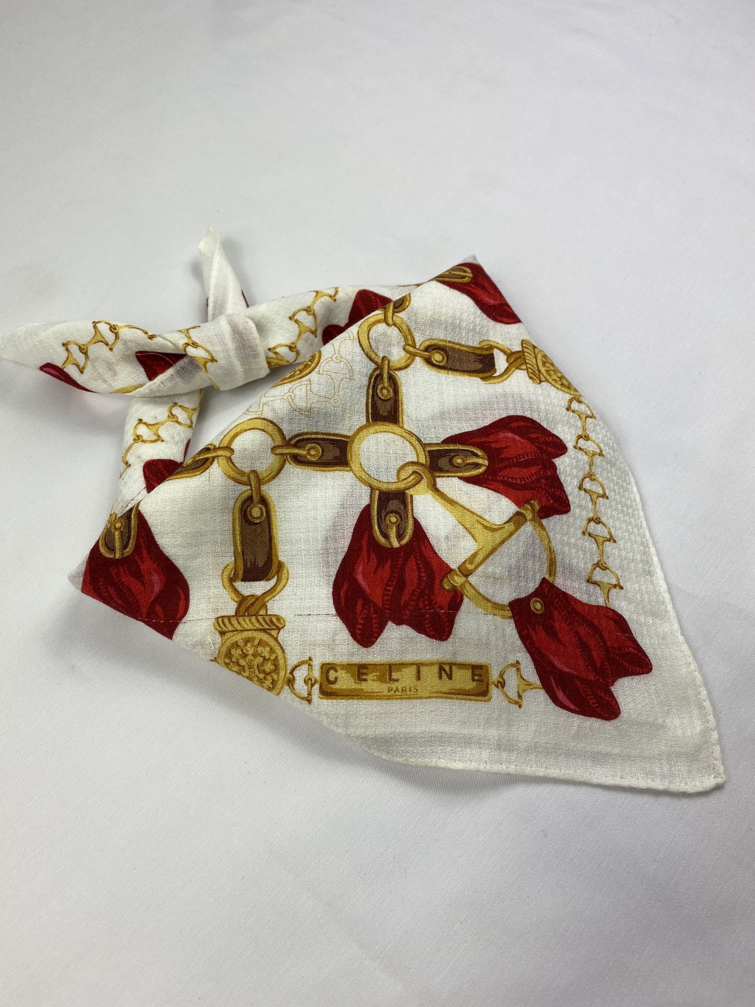 Celine Celine Handkerchief / Bandana / Neckerchief Size ONE SIZE - 2 Thumbnail