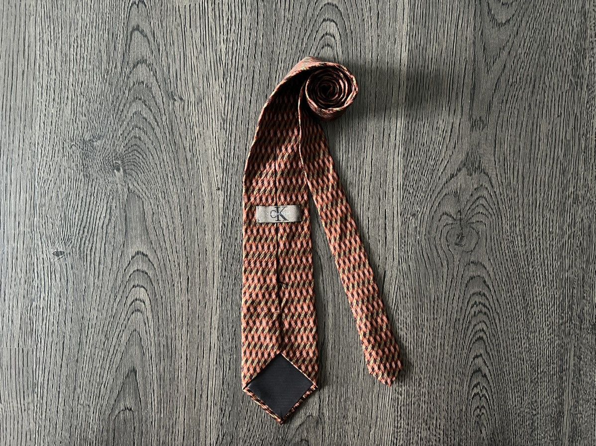 Calvin Klein × Designer Ck Calvin Klein Neck Tie Size ONE SIZE - 5 Thumbnail