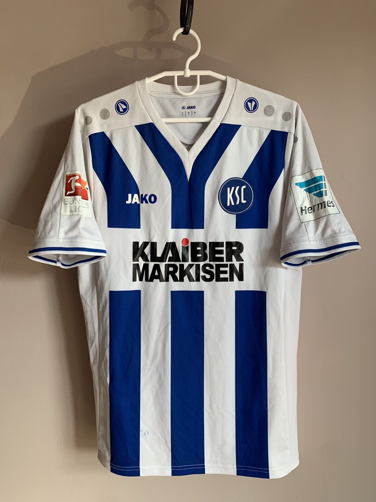 Other Karlsruher 2016/17 Home Football Shirt Jako Soccer Jersey M Size US M / EU 48-50 / 2 - 1 Thumbnail