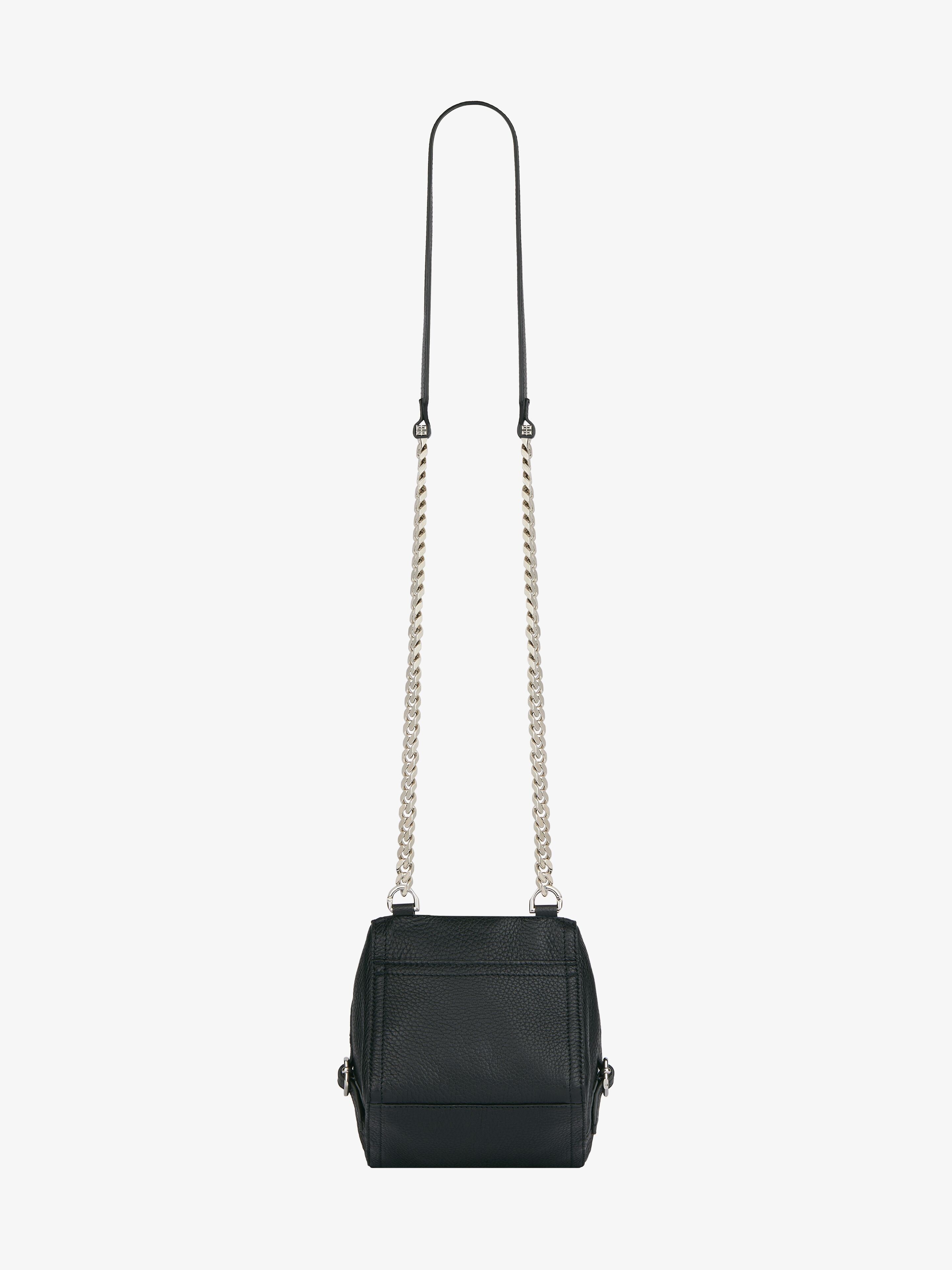 Givenchy o1w1db10925 Size: OS / Pandora Mini Chain Bag in Black Size ONE SIZE - 3 Thumbnail