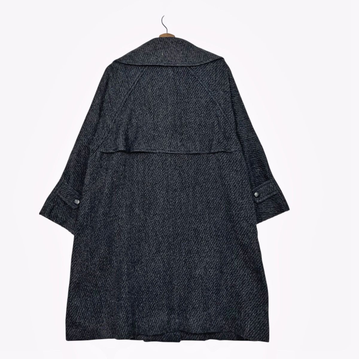 Japanese Brand Ramosport Double Breasted Wool Overcoat Size S / US 4 / IT 40 - 8 Thumbnail