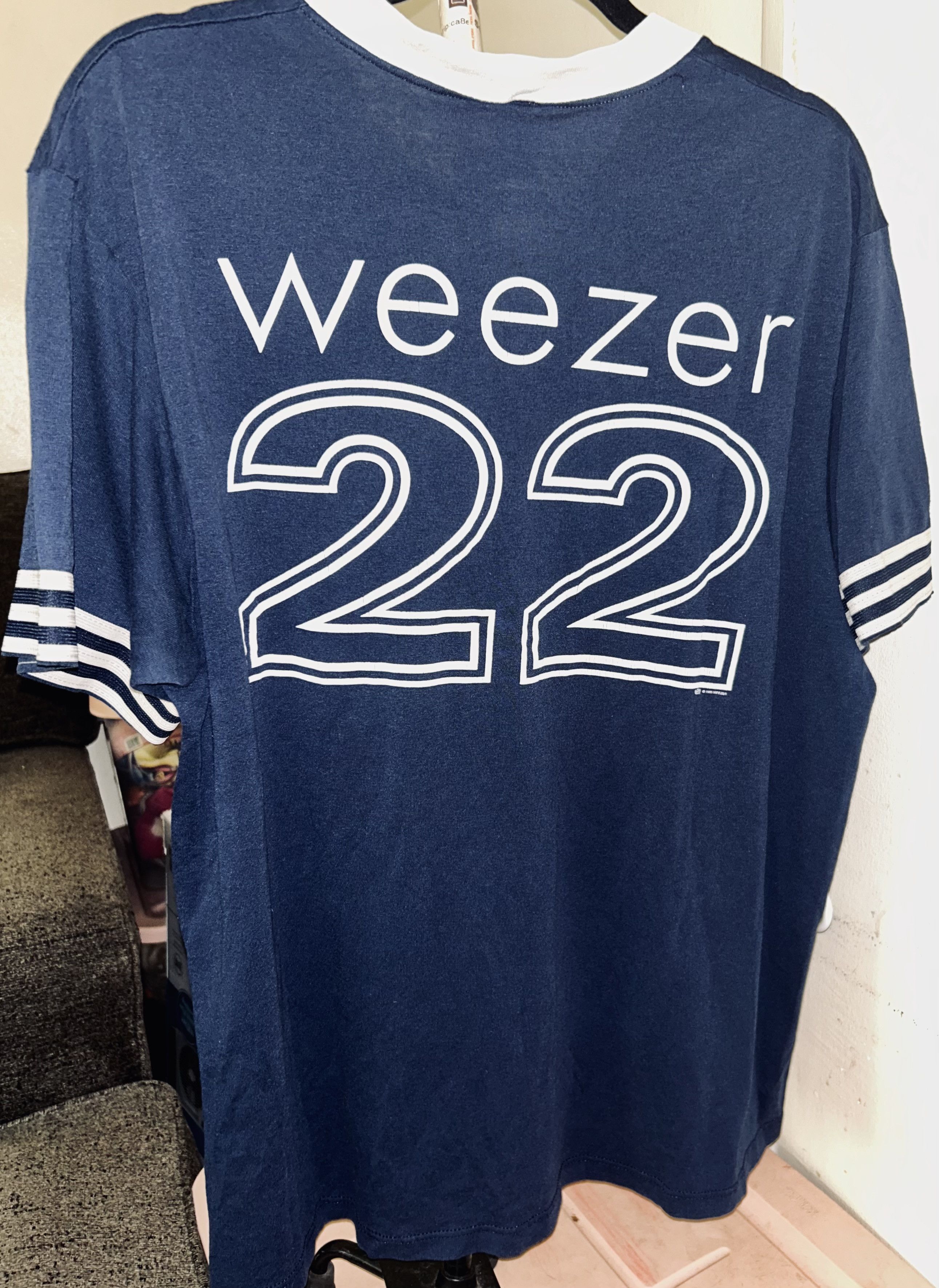 Soffe Weezer 1995 Soccer Jersey Size US XL / EU 56 / 4 - 2 Thumbnail