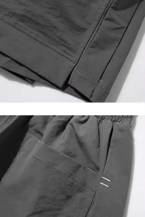 Other 20SS Indigo Union Japan Grey Tech Shorts Size US 34 / EU 50 - 3 Thumbnail