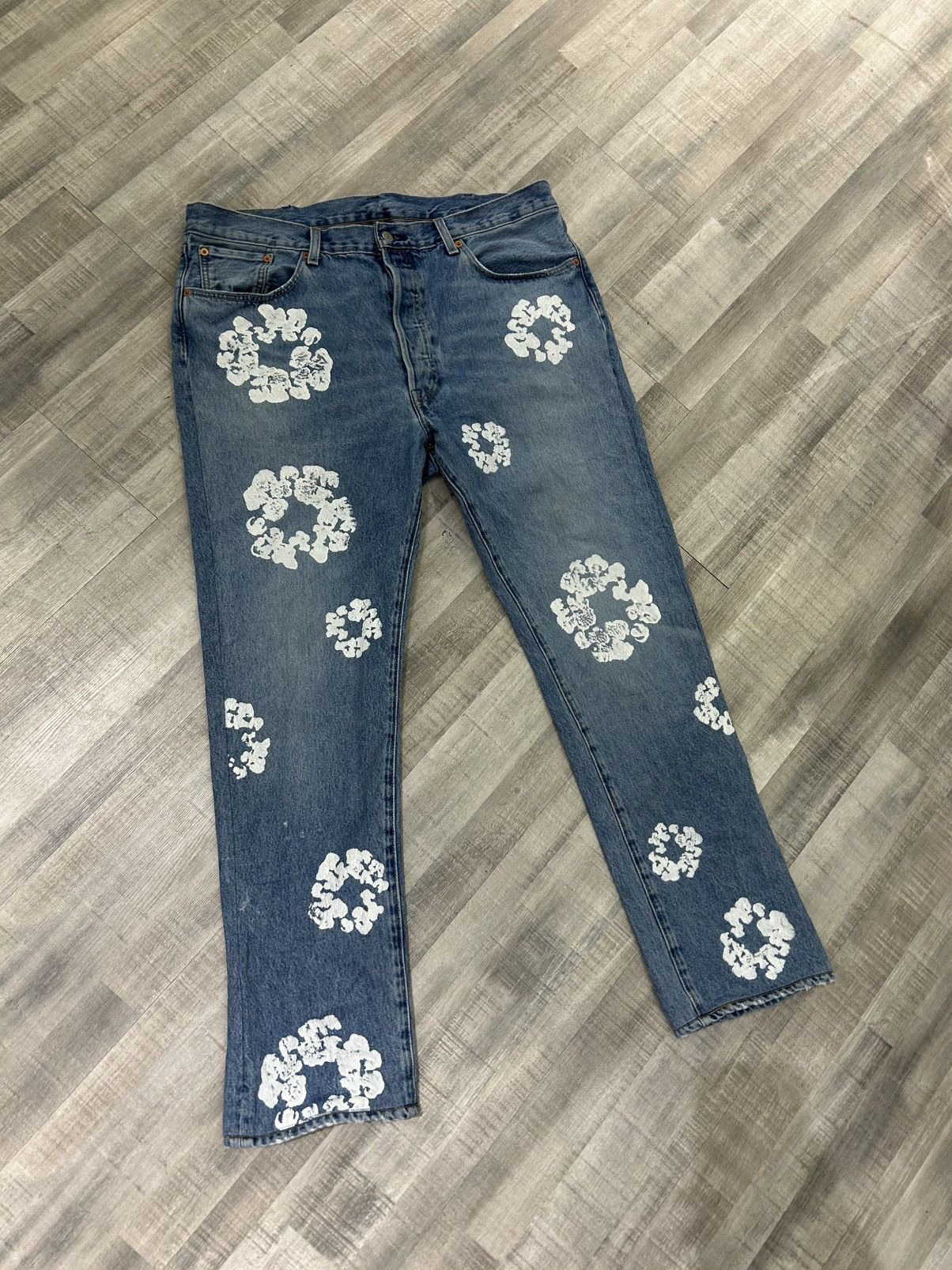 DENIM TEARS Levi's x Denim Tears The Cotton Wreath Jeans Size US 38 / EU 54 - 1 Thumbnail